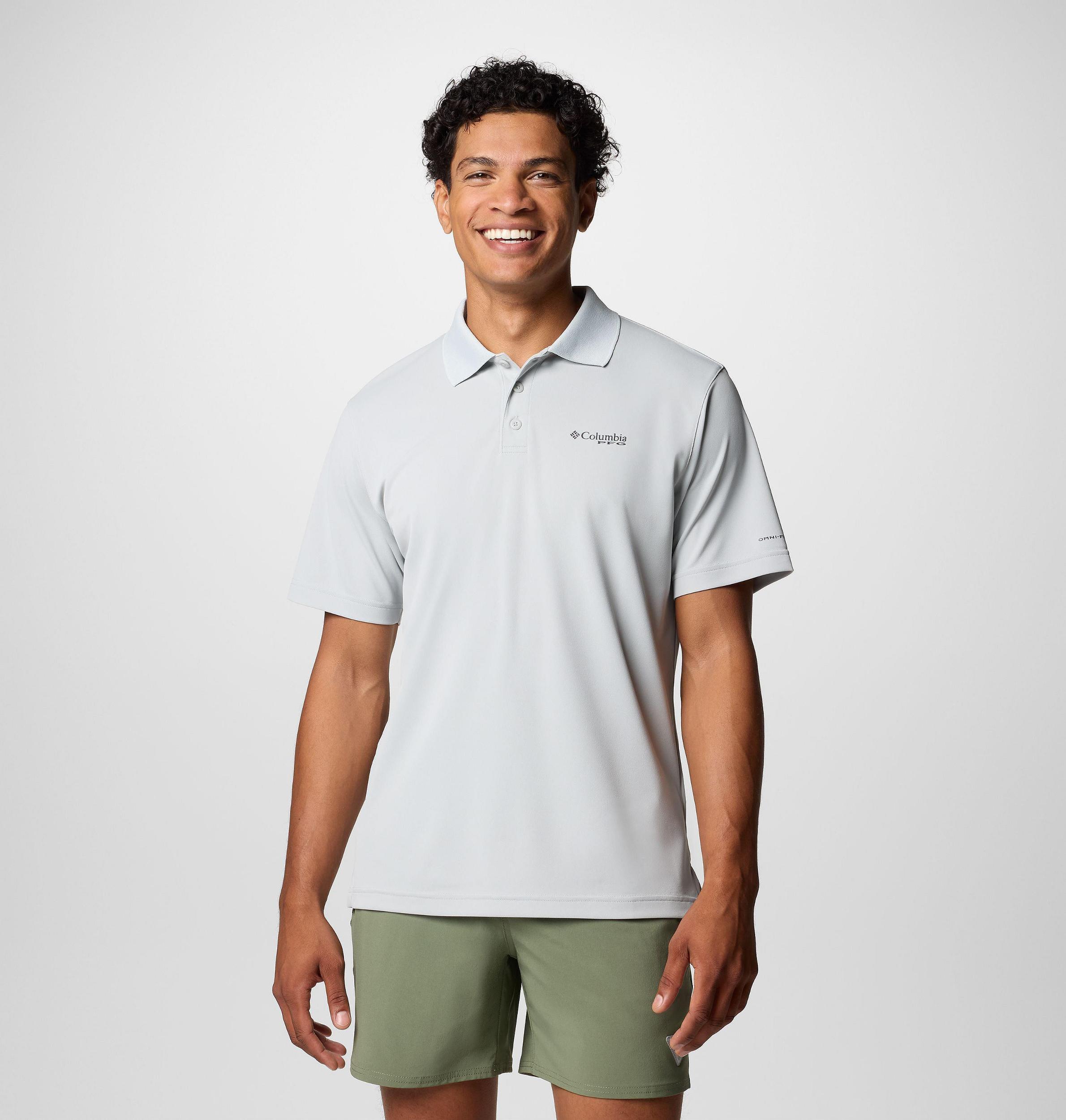 Columbia Mens Freezer Polo Shirt - Tall- Product Image
