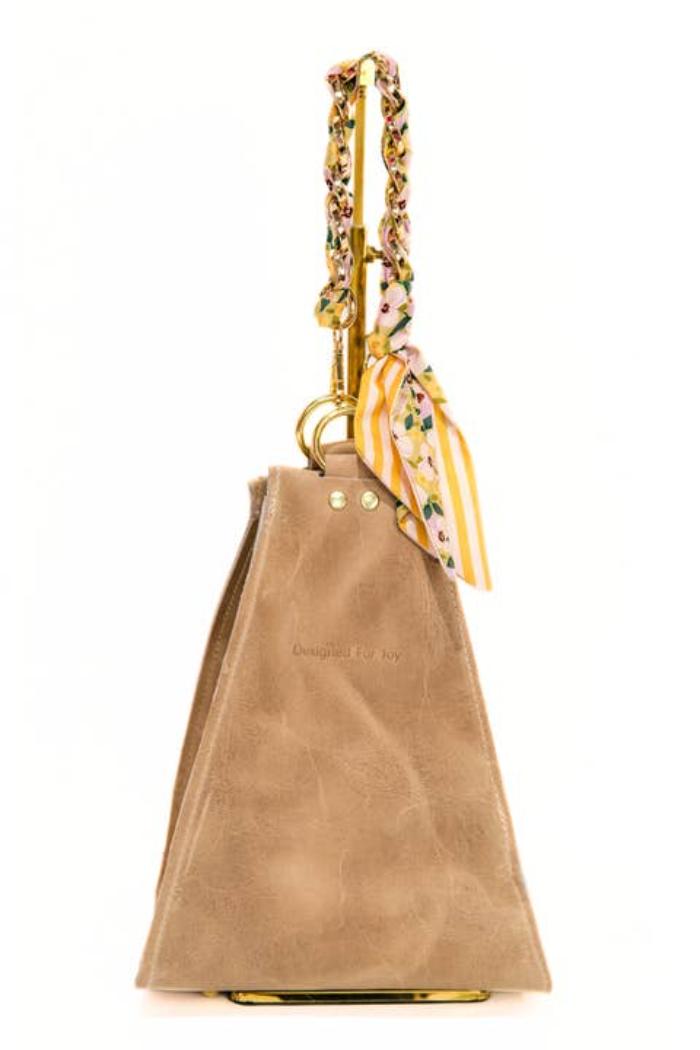 Leather Bucket Bag, Medium Size - the Millie Product Image
