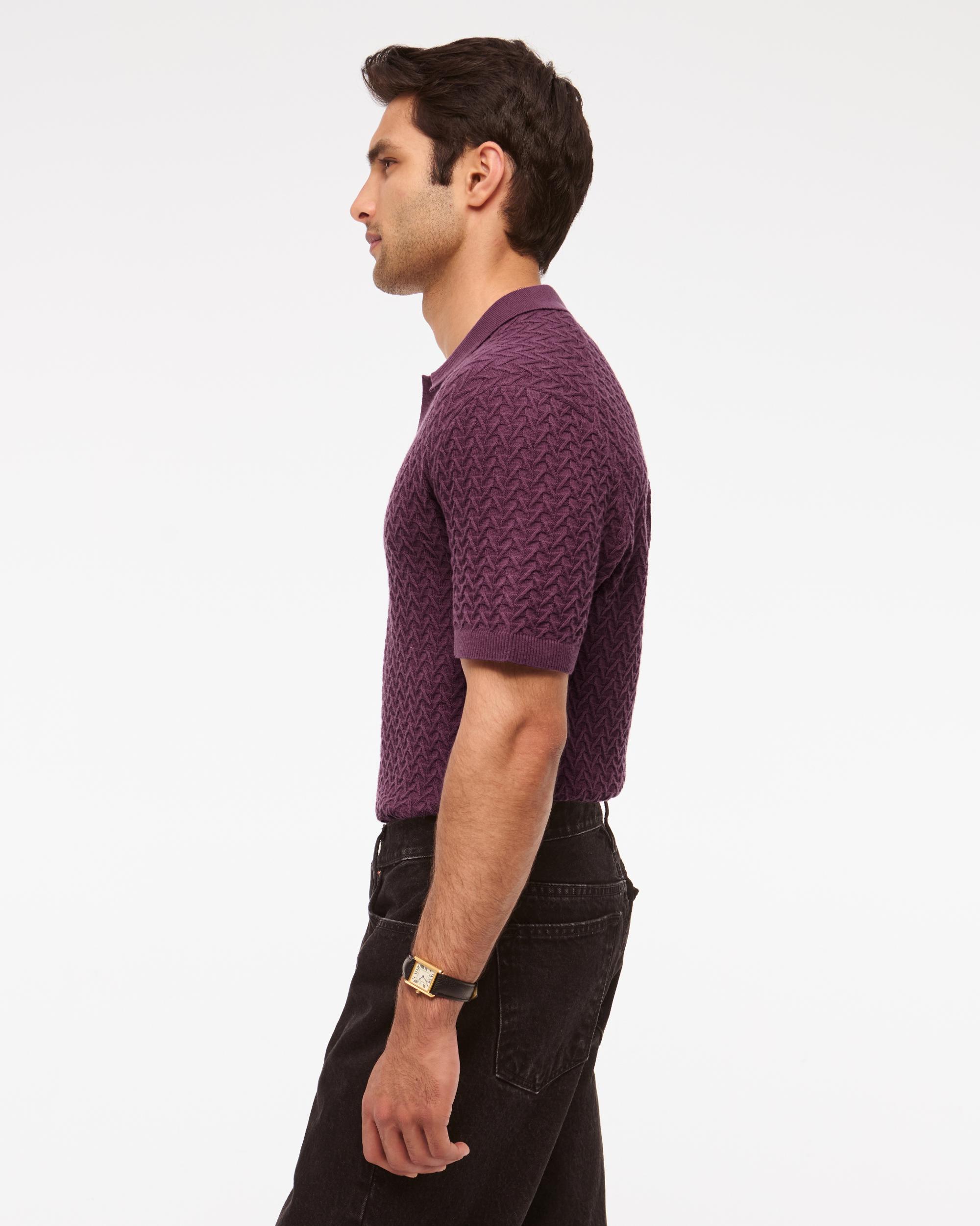 Vintage-wash cotton pocket T-shirt Product Image