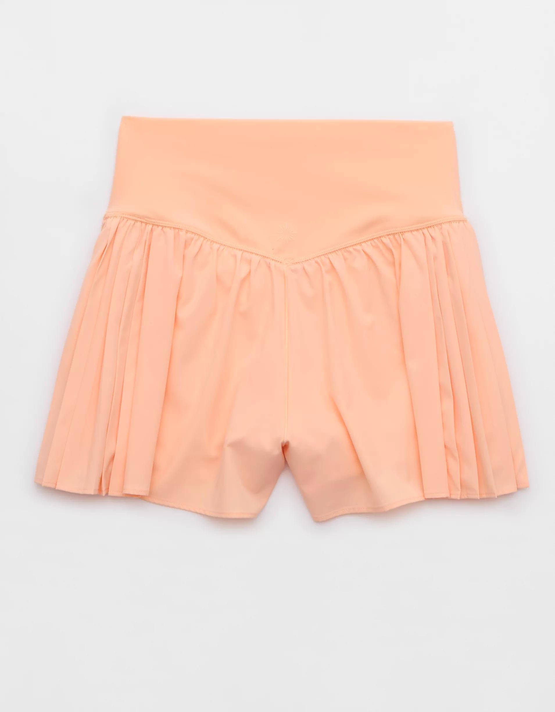 OFFLINE By Aerie Real Me Pleated Flowy Short Product Image