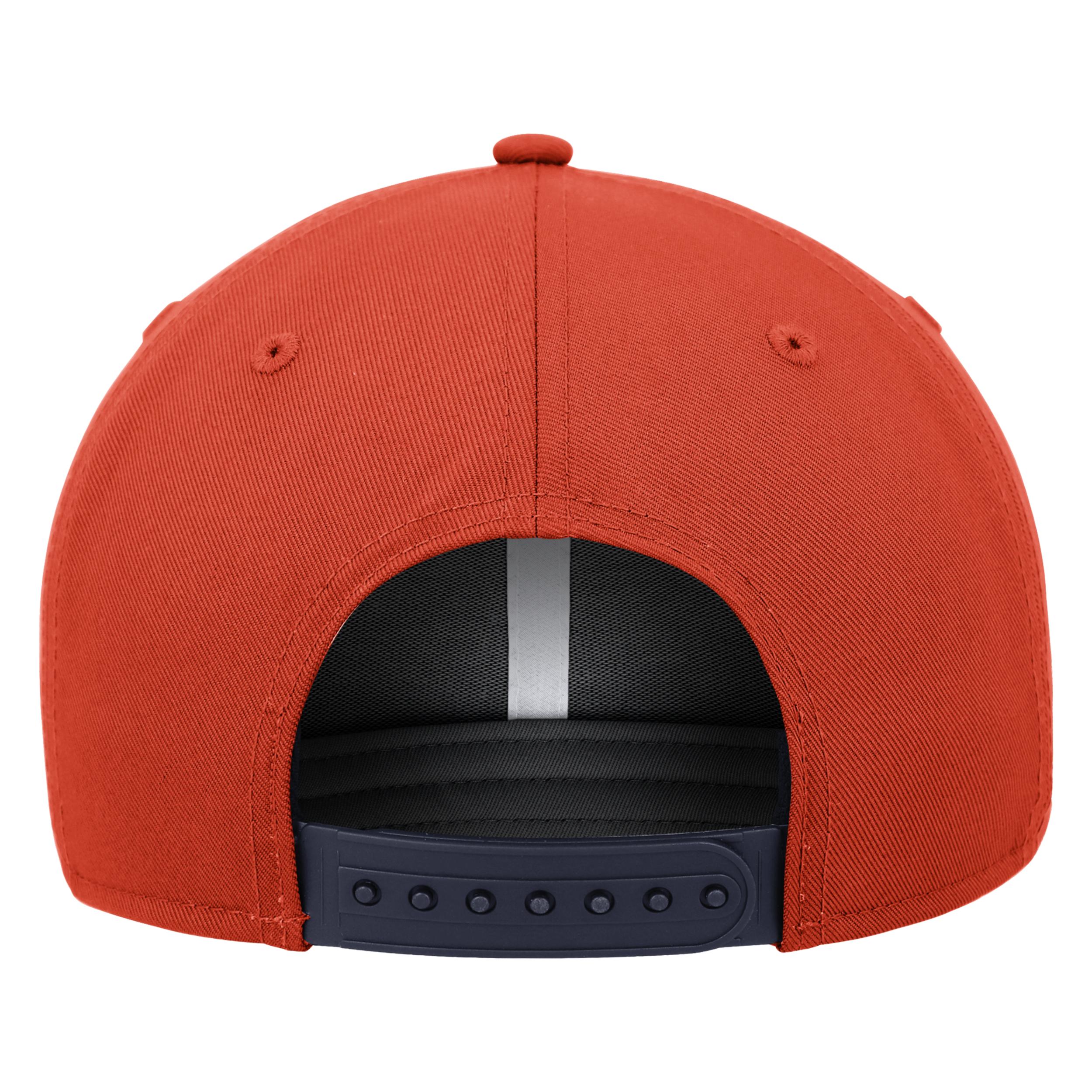 Men's Nike Navy/Orange Detroit Tigers Classic99 Colorblock Performance Snapback Hat, Blue Product Image