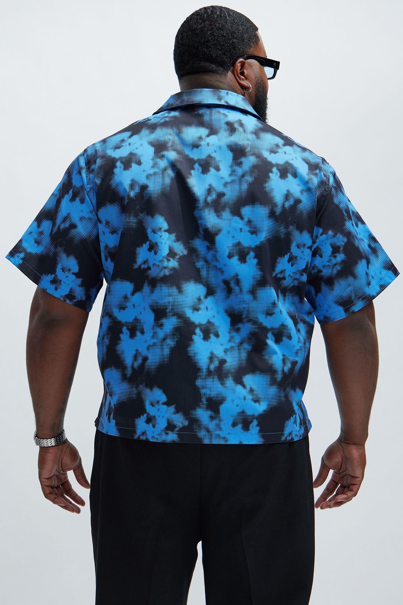 Blue Flame Shirt - Blue/combo Product Image