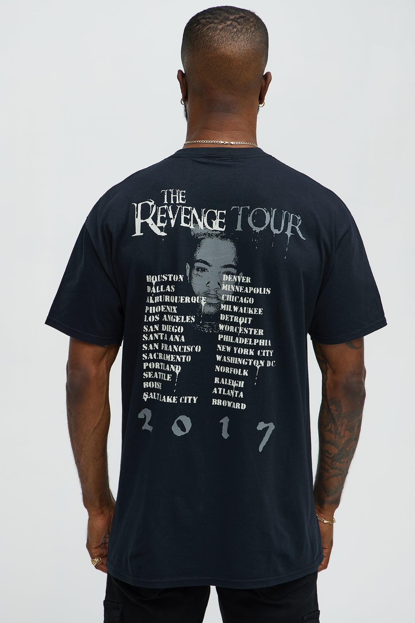 Xxxtentacion The Revenge Tour Short Sleeve Tee - Black Male Product Image