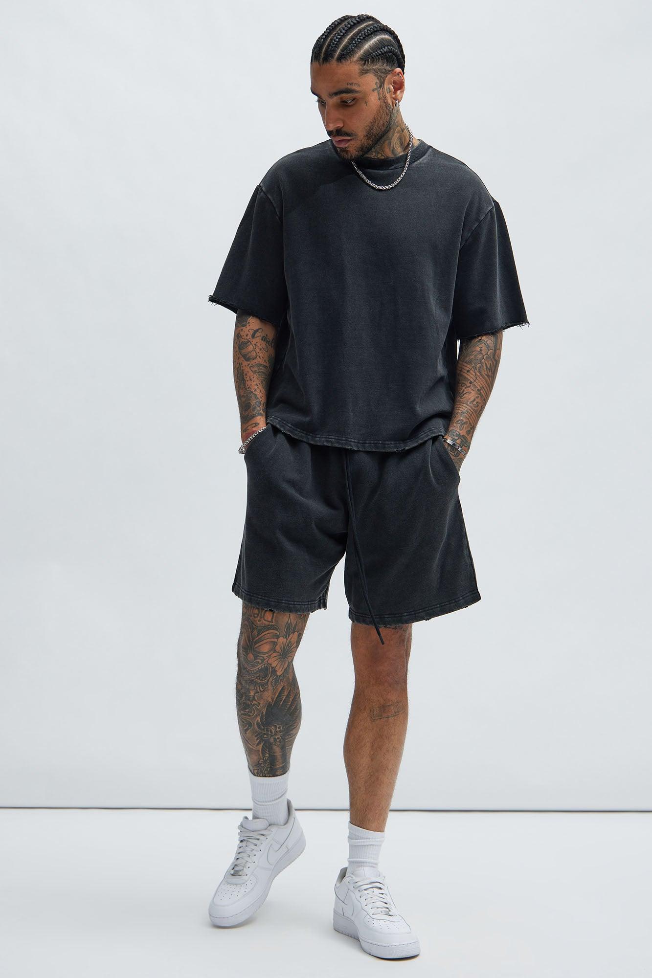 Tyson Heavy Wash Tee - Black Wash Product Image
