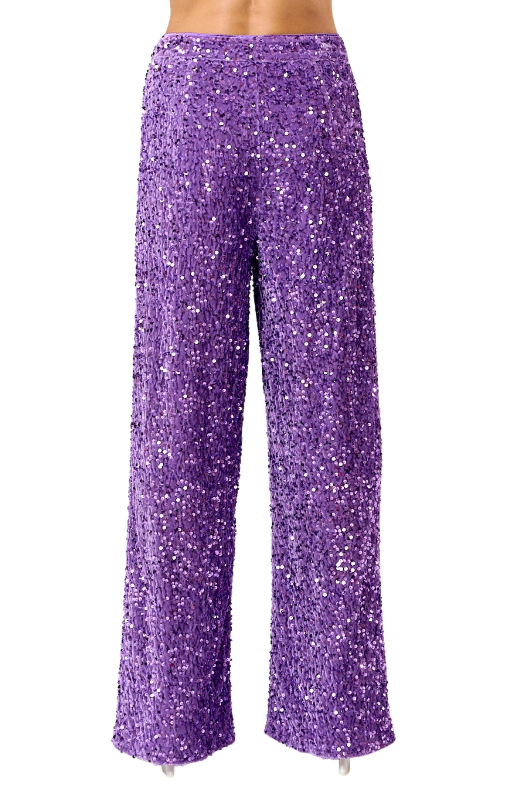 Velvet Sequin Pant Product Image