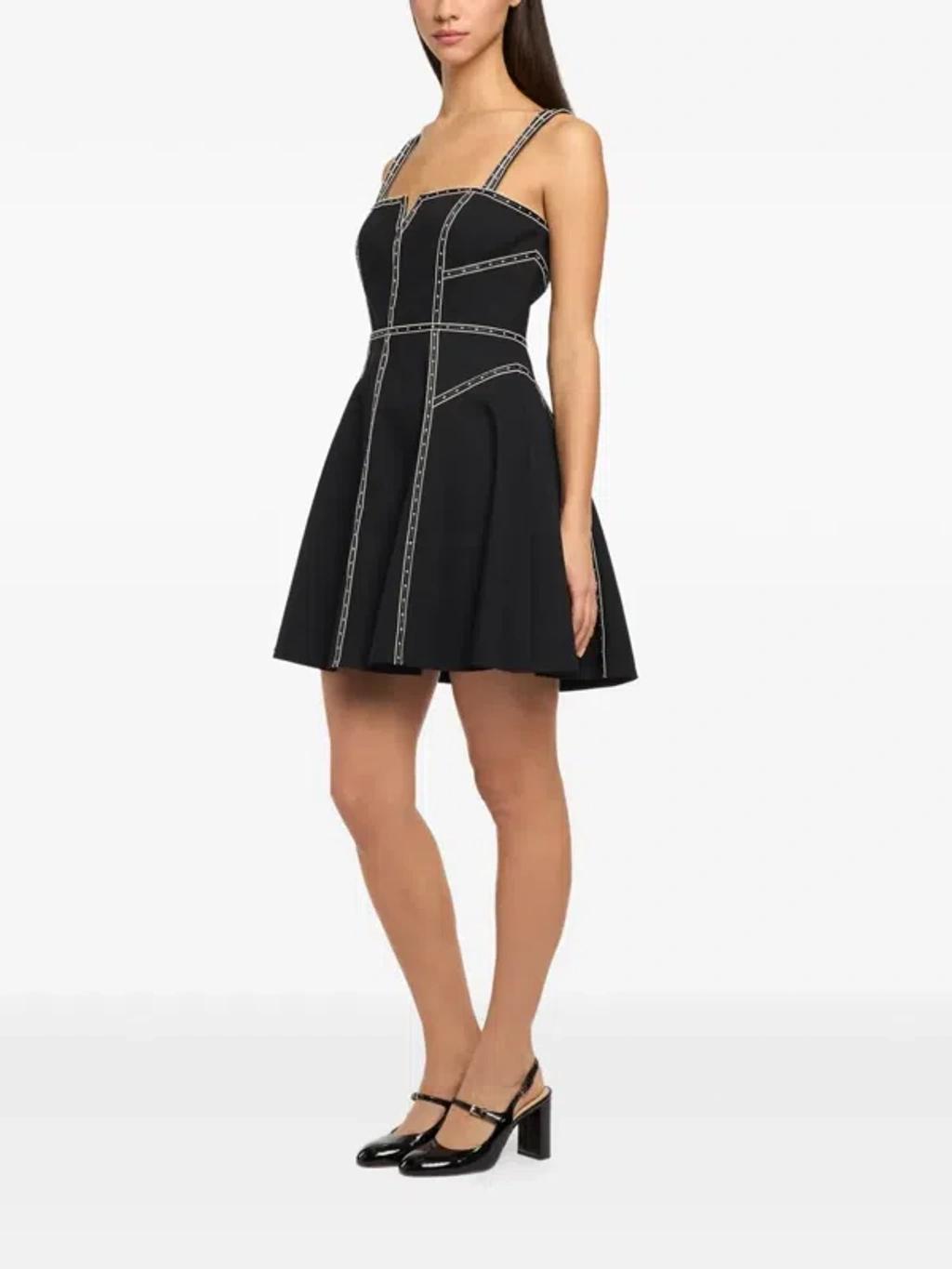 CINQ À SEPT Cinq A Sept Jelena Ribbon Embellished Dress In Multi Product Image
