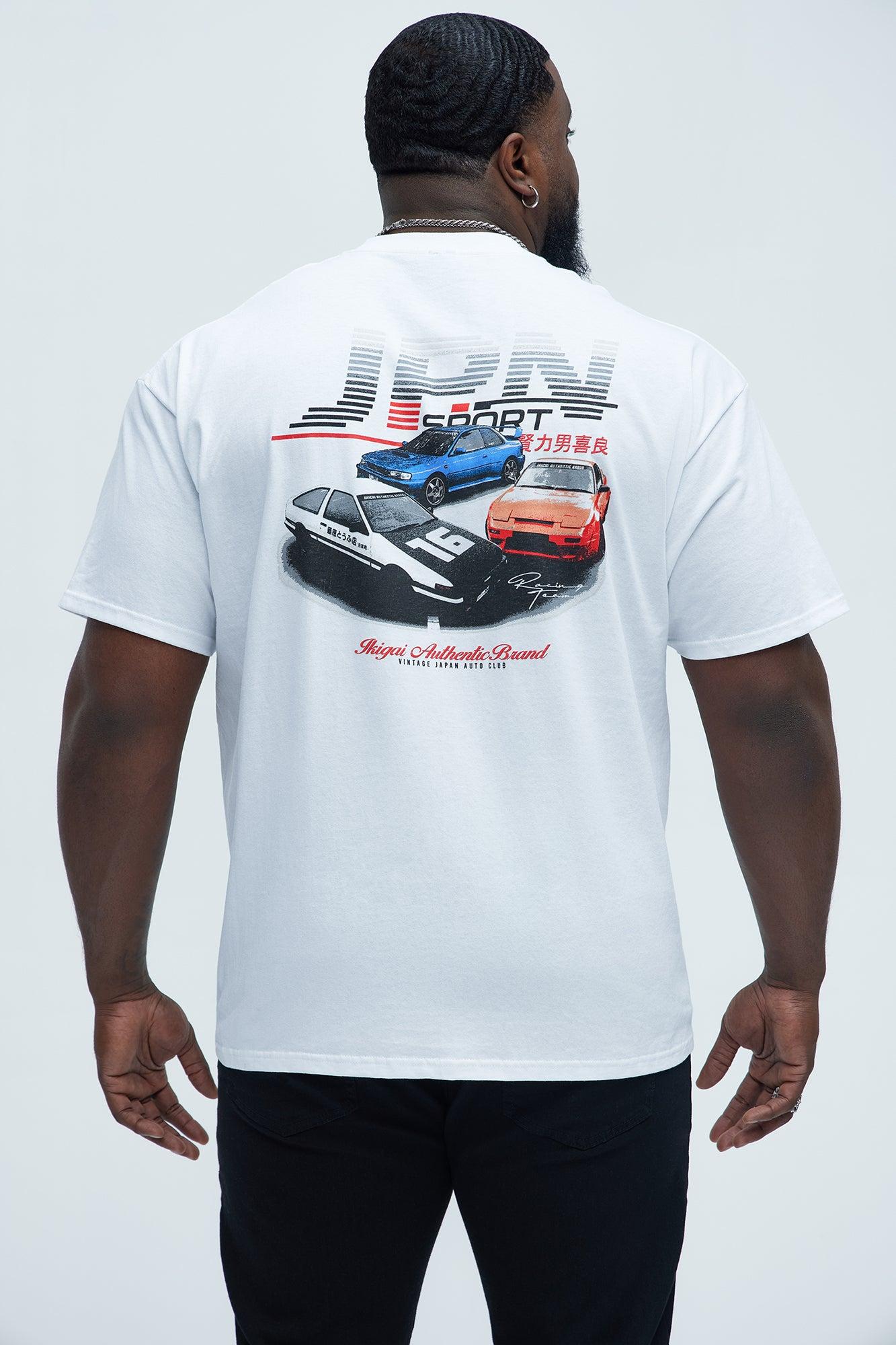 Japan Sport Short Sleeve Tee - White Product Image