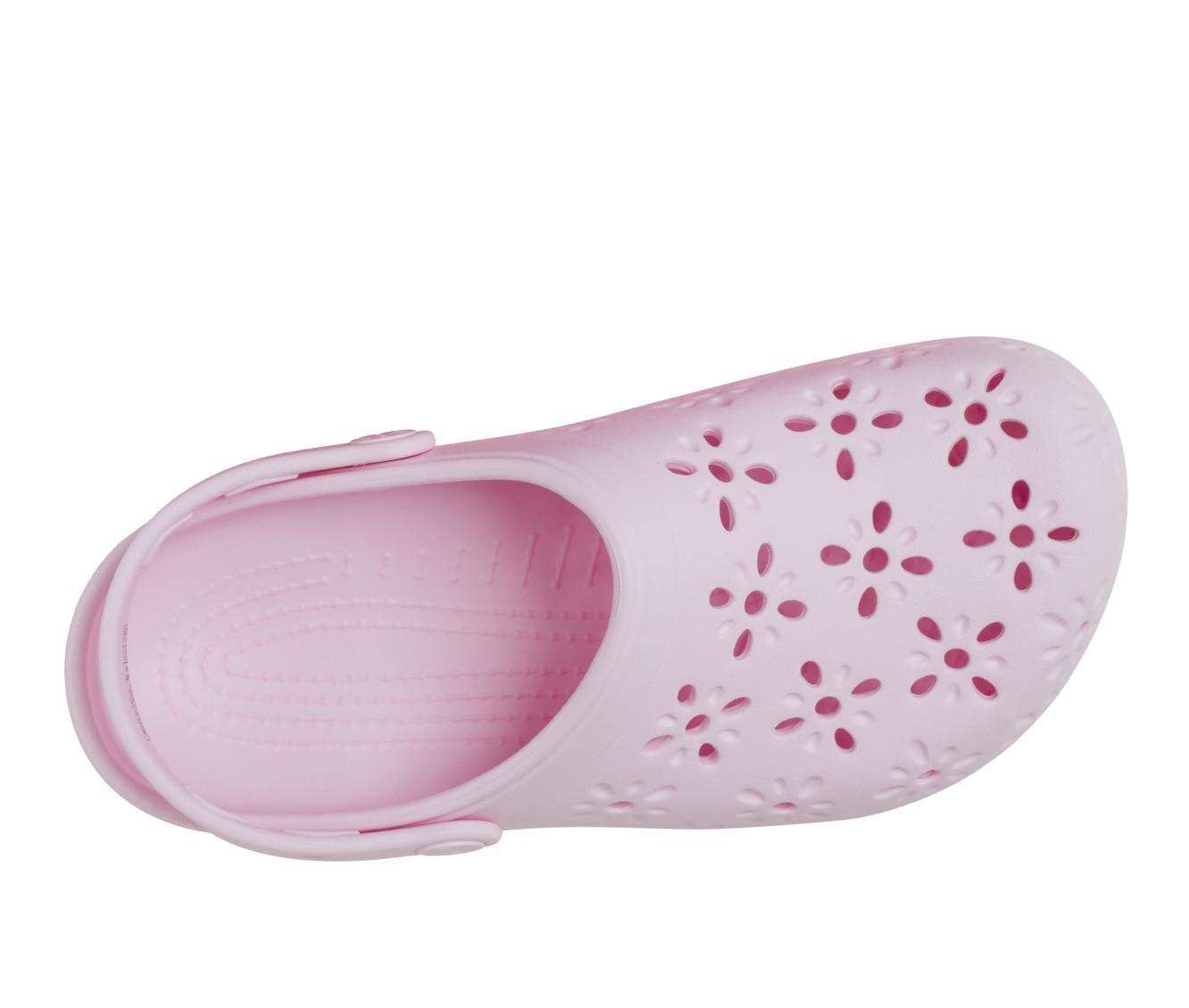 Women's Crocs Classic Floral Cutout Clogs Product Image
