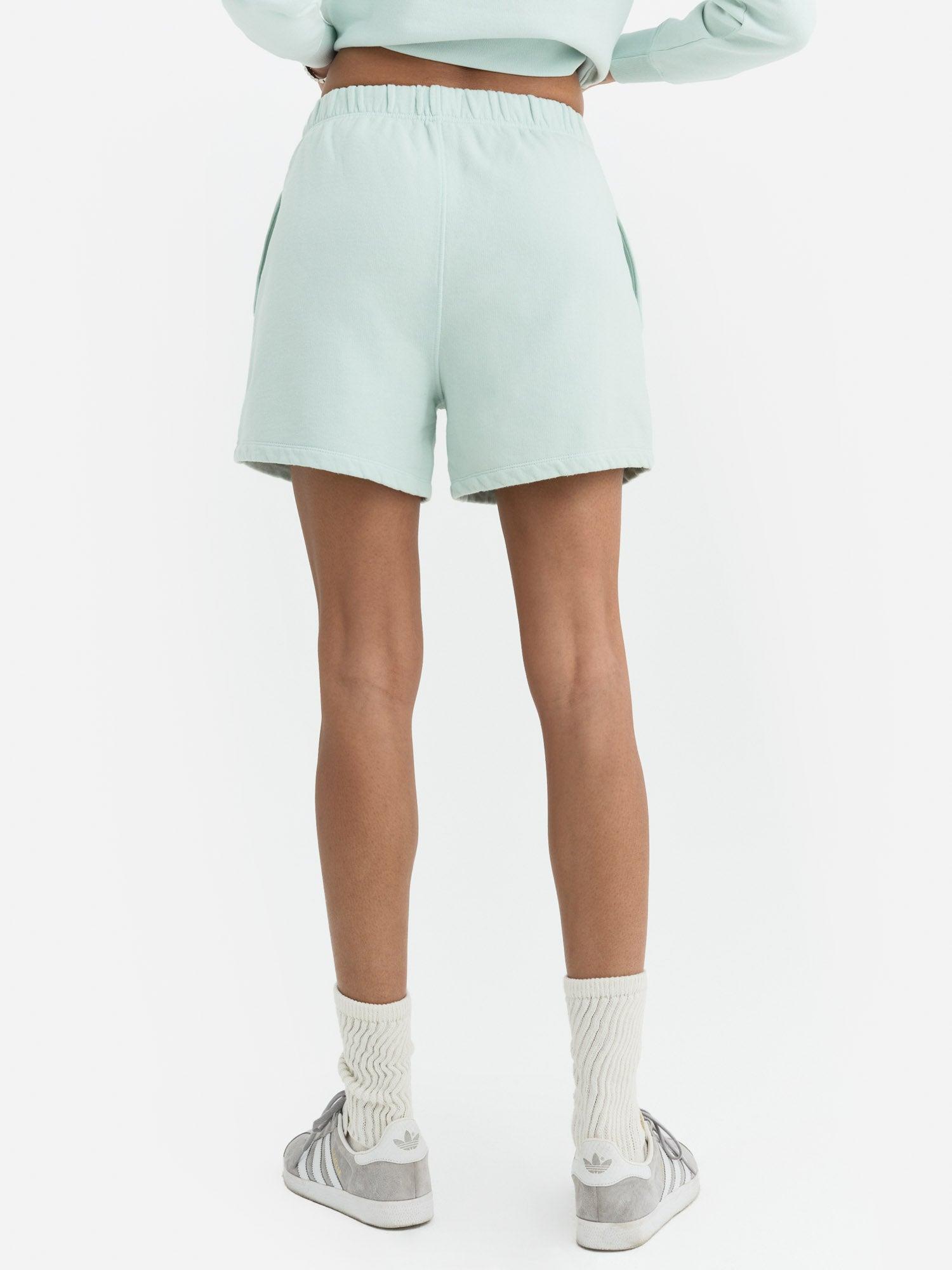 Organic Fleece Shrunken Crew Neck Sweatshirt Female Product Image