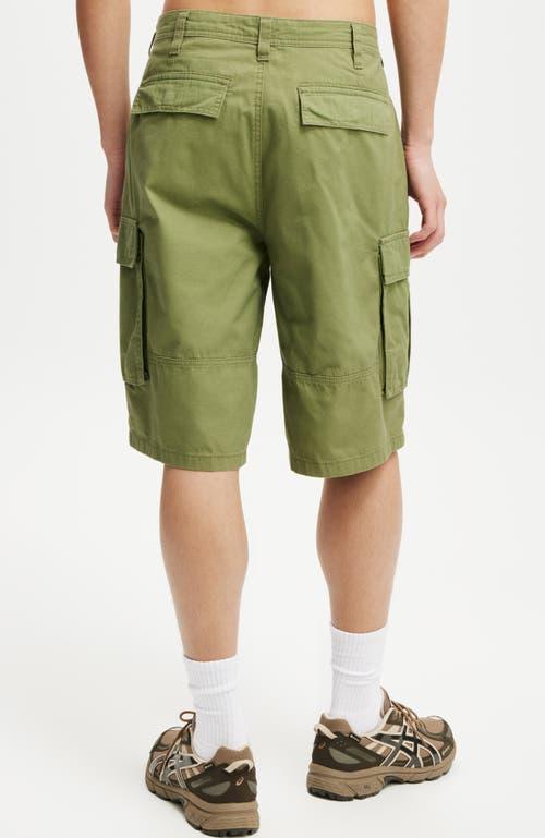 Cotton On Men's Baggy Cargo Short in Military Twill at Nordstrom, Size 36 Product Image