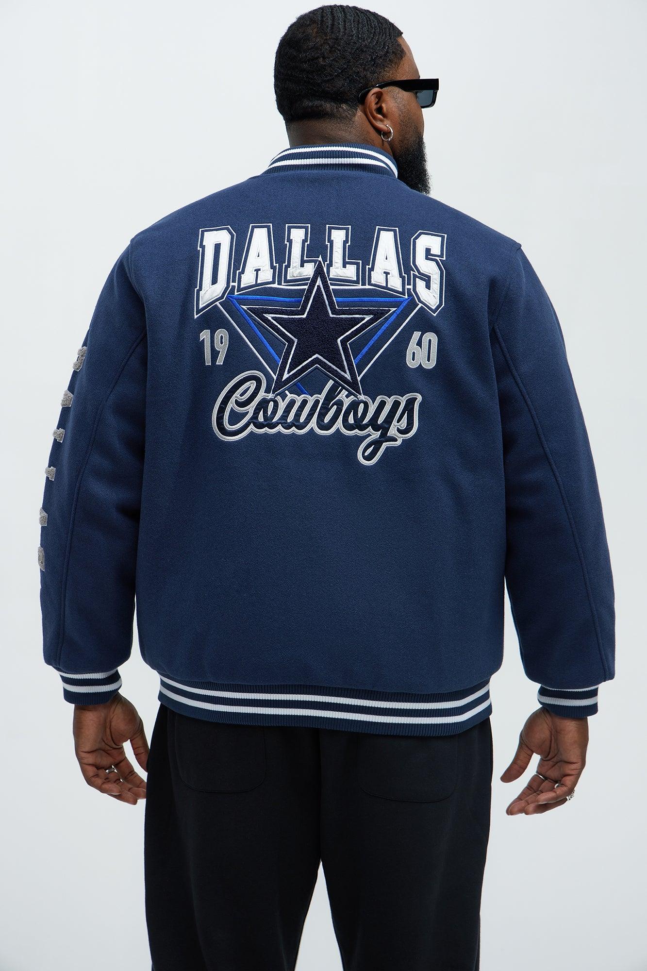 Cowboys Touchdown Jacket - Navy Product Image