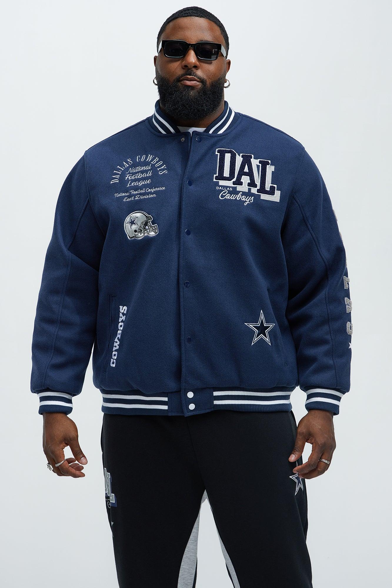Cowboys Touchdown Jacket - Navy Product Image
