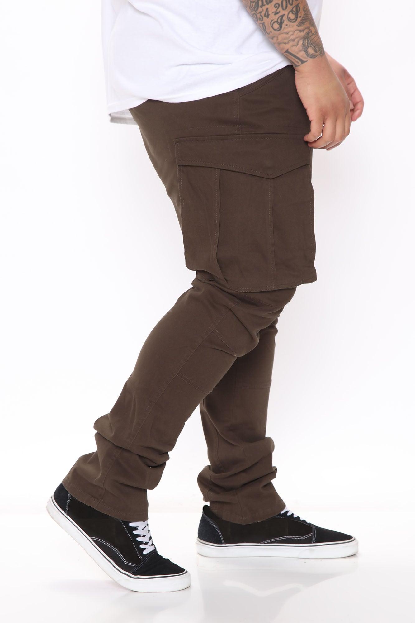 Summer Games Slim Cargo Pants - Olive Product Image