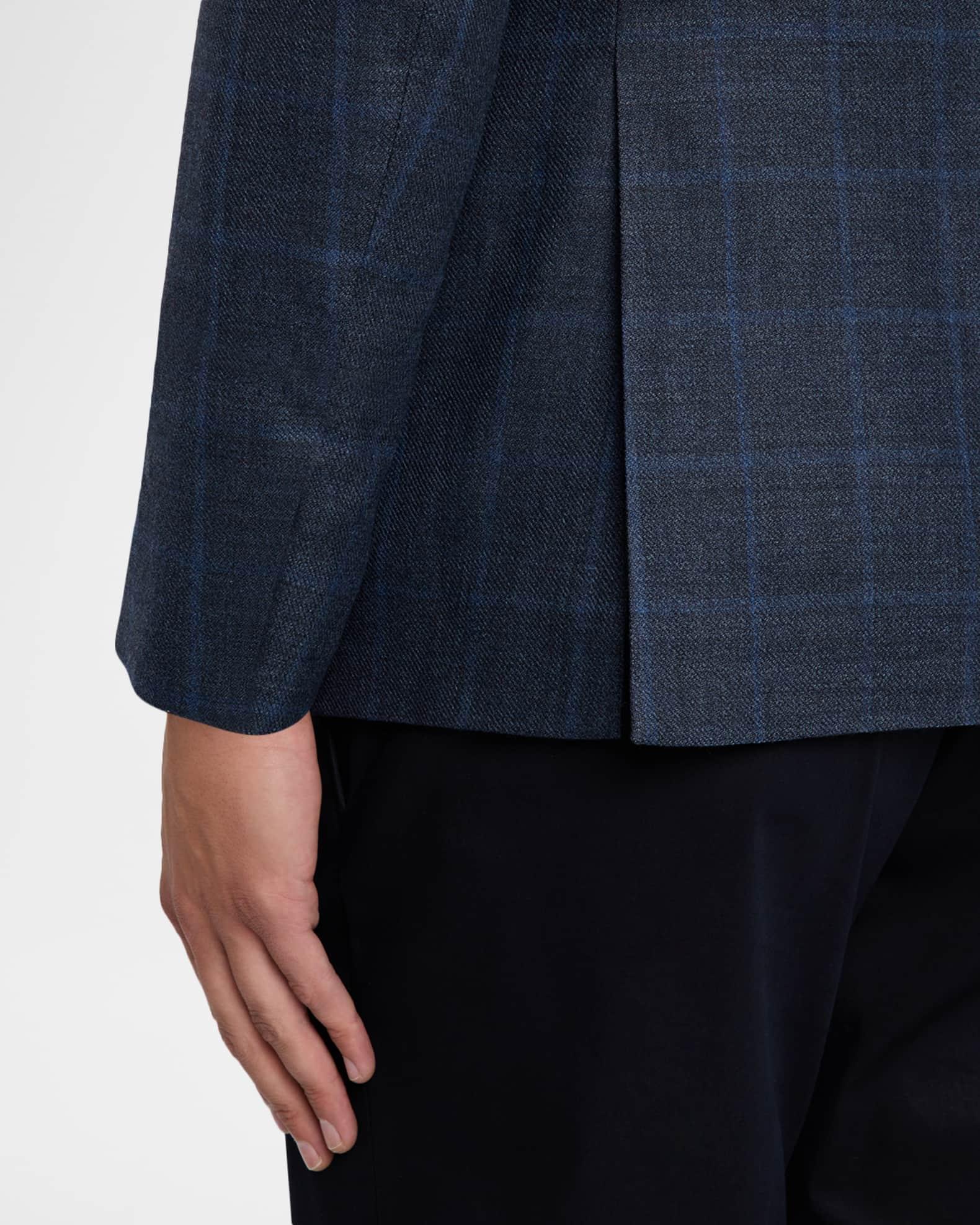 Men's Subtle Grid Wool Blend Sport Coat Product Image