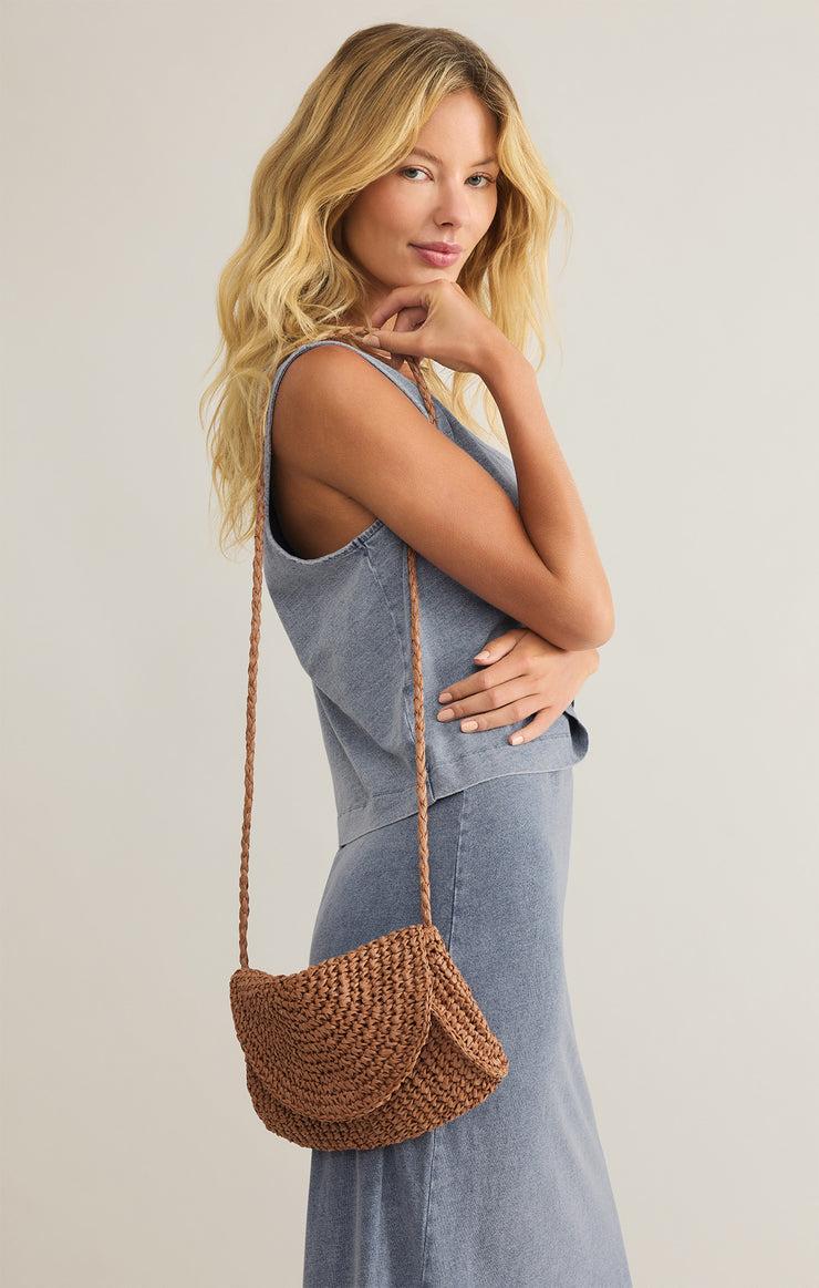 SAND DOLLAR MINI STRAW BAG Product Image
