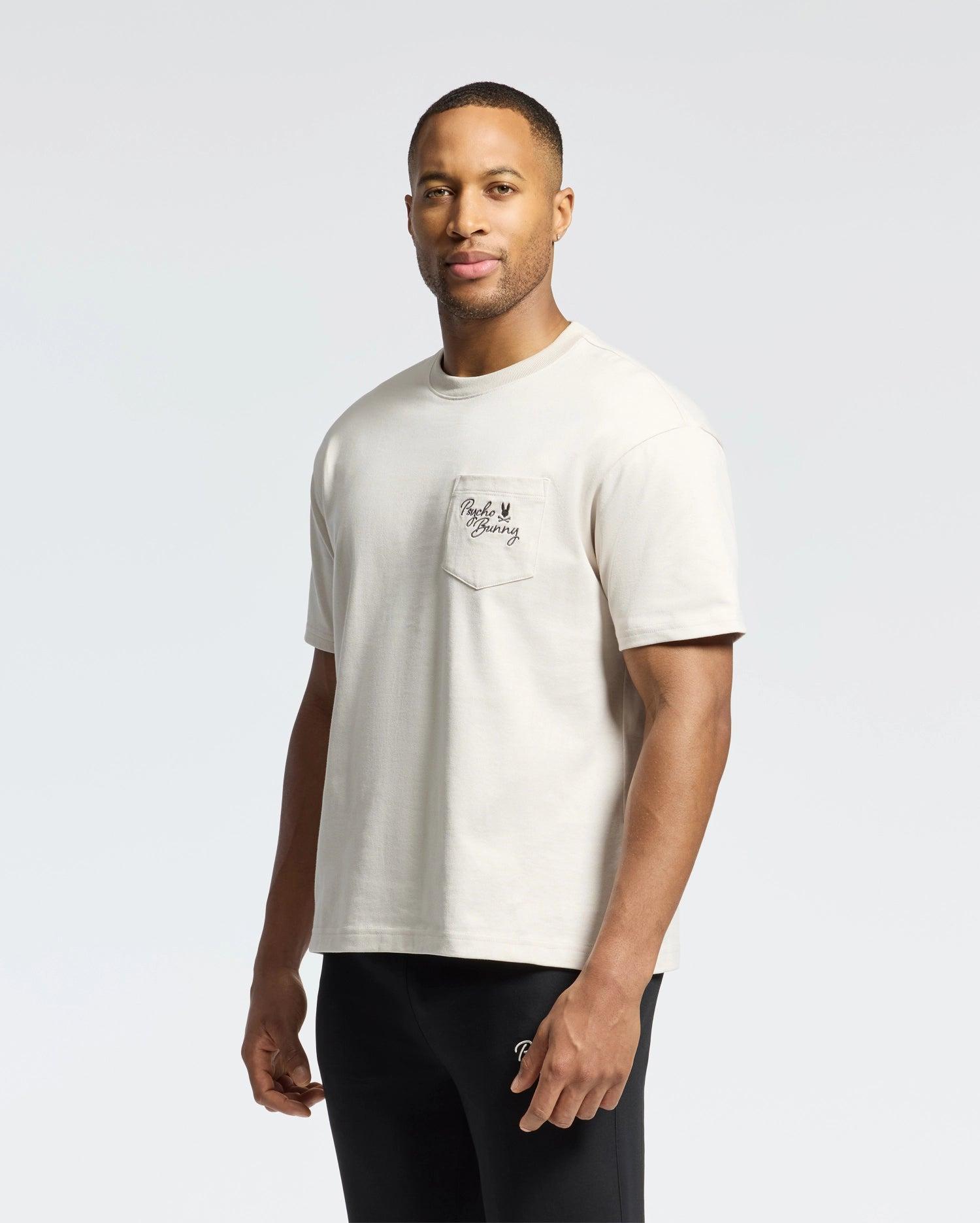 MENS DESERT OVERSIZED POCKET TEE - B6U512F200 Product Image