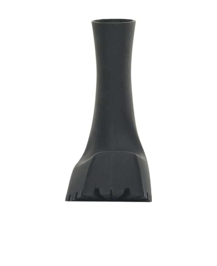 BALENCIAGA Trooper Rubber Ankle Boots In Black Product Image