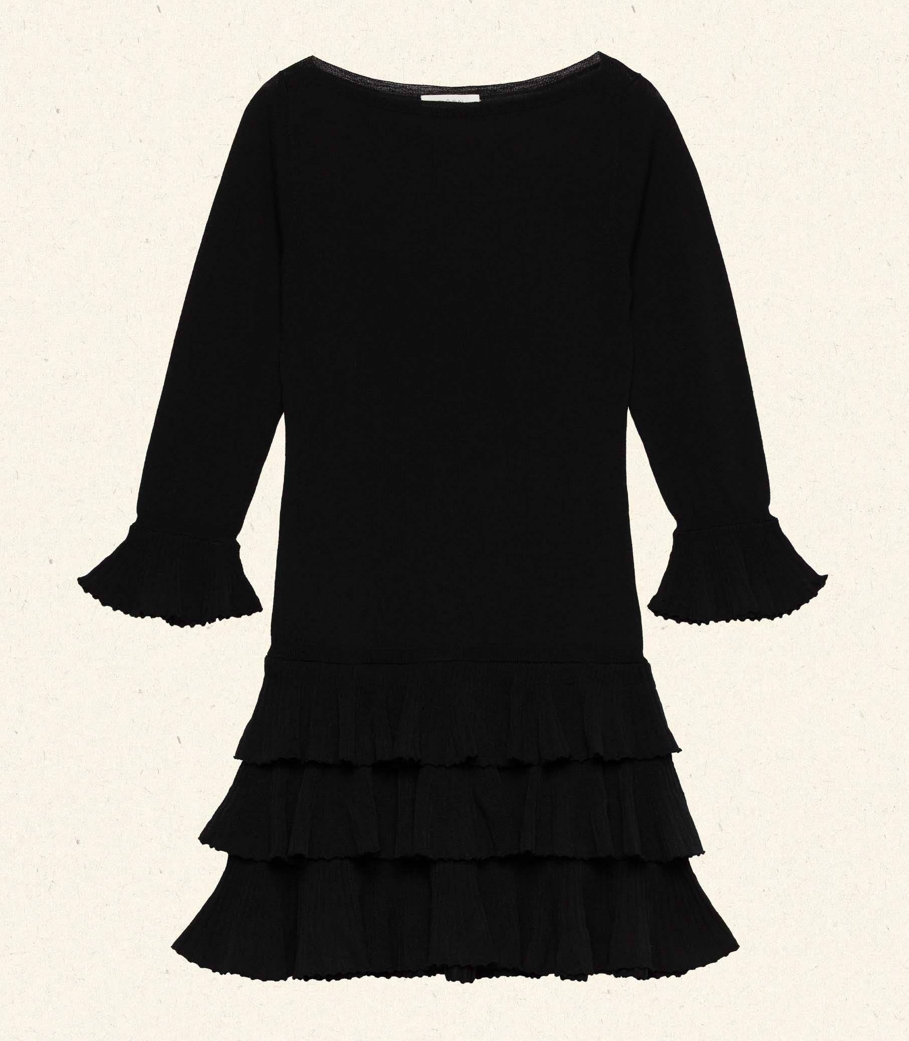 AMELINA DRESS -- BLACK Product Image