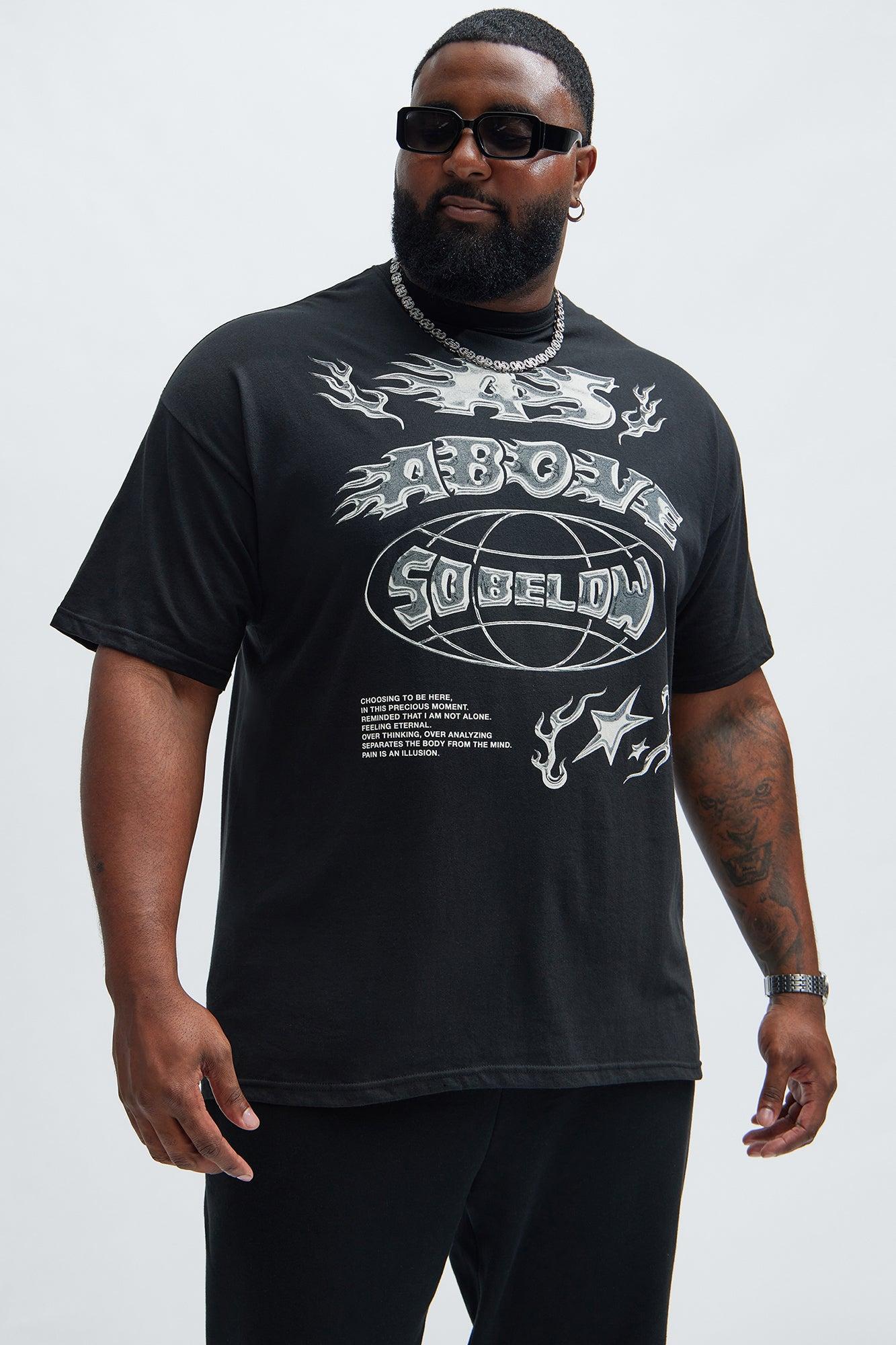 As Above So Below Short Sleeve Tee - Black Product Image