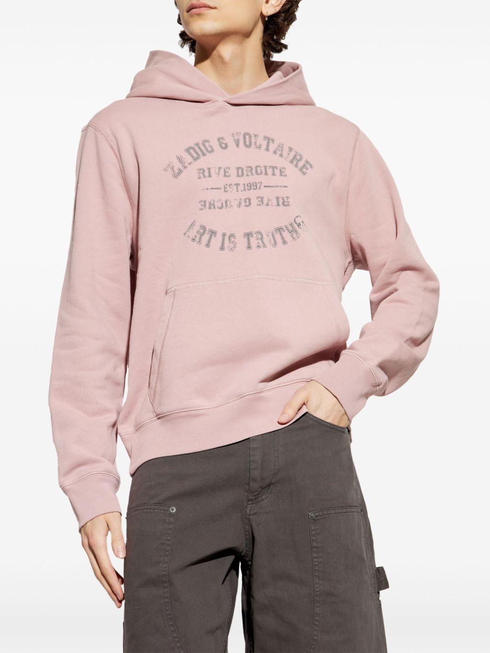 logo-print hoodie  Product Image