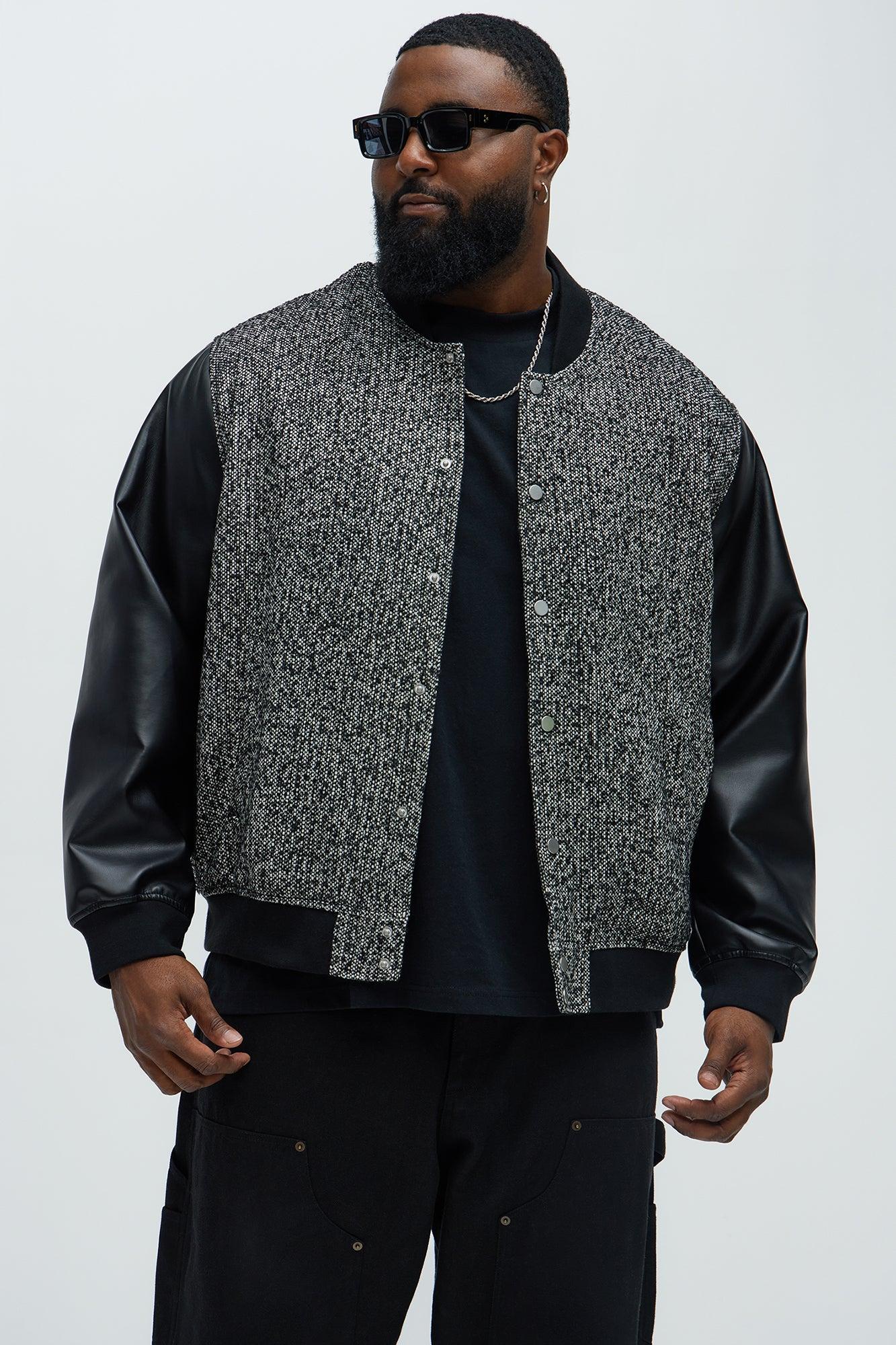 Bloomfield Varsity Jacket - Black/combo Product Image
