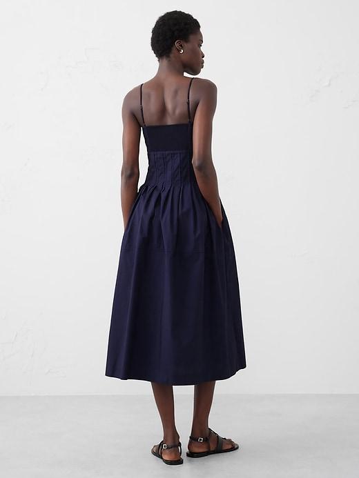 Pleated Midi Dress Product Image