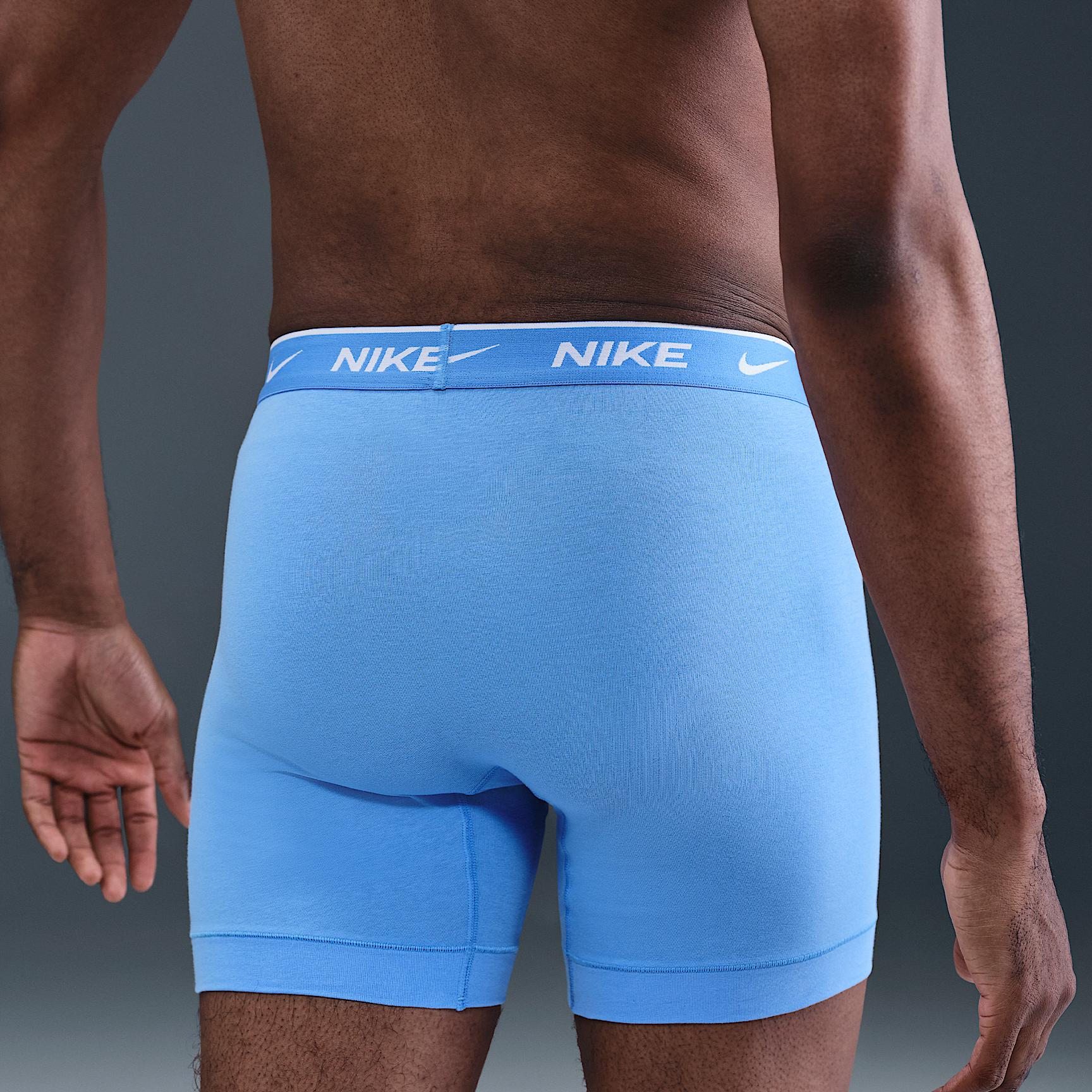 Nike Mens Dri-FIT Essential Cotton Stretch Boxer Briefs (3-Pack) | KE1167-467 Product Image