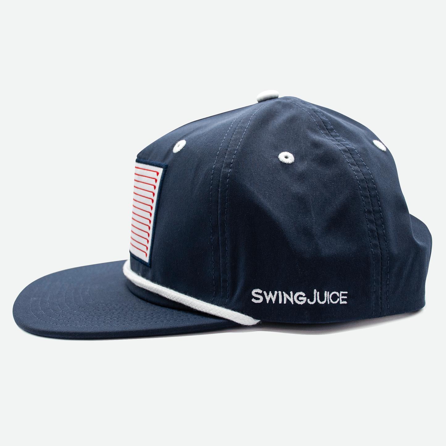 SwingJuice Men's Golf Flag Polo & Rope Hat Bundle Male Product Image