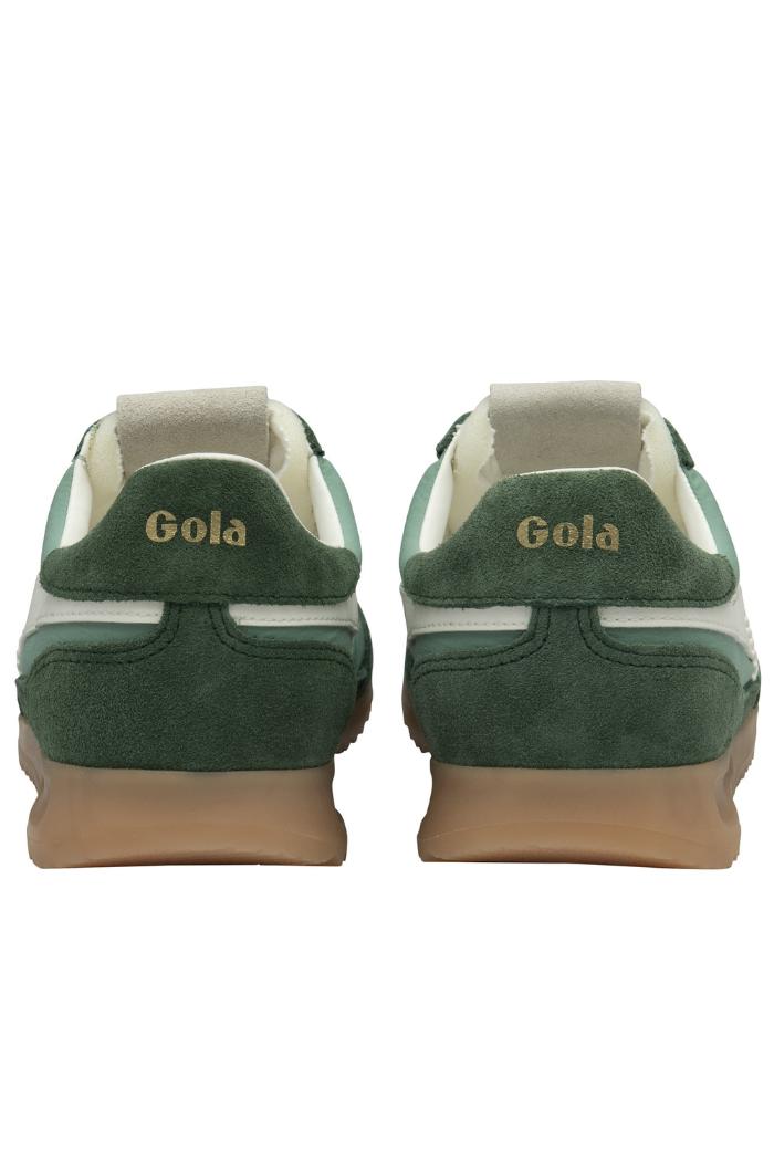 Gola Classics Women's Firefly Sneakers-Green Mist/Evergreen/Off White Product Image