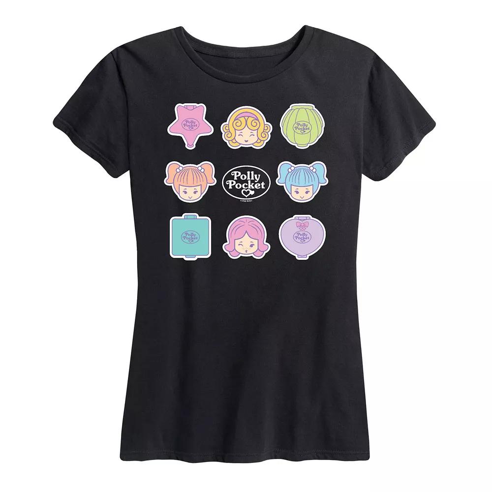 Women's Polly Pocket Grid Graphic Tee,  Product Image