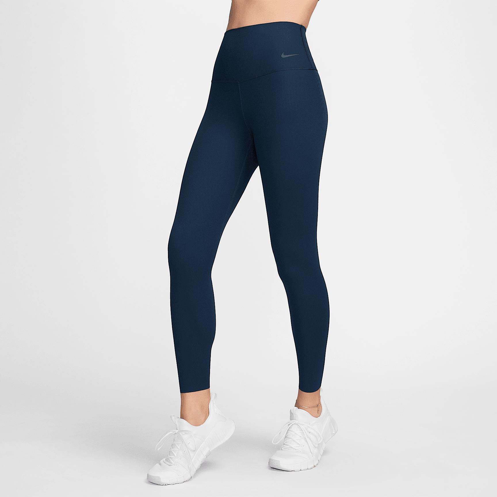 Nike Zenvy Rib Women's High-Waisted 7/8 Leggings Product Image