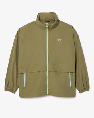 Men's Water-Repellent Removable Hood Windbreaker Product Image