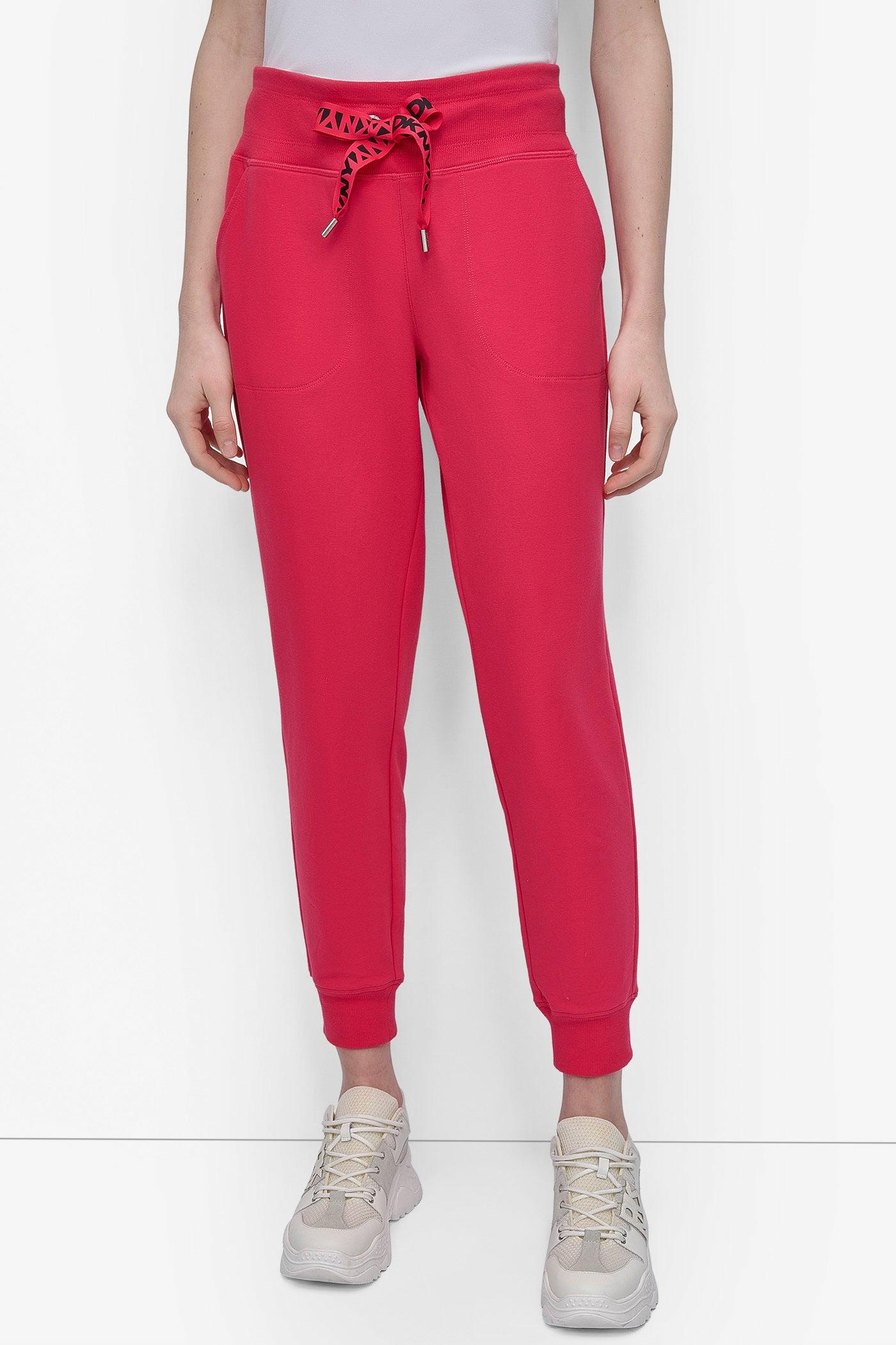 HIGH-RISE LOGO DRAWSTRING JOGGER Product Image