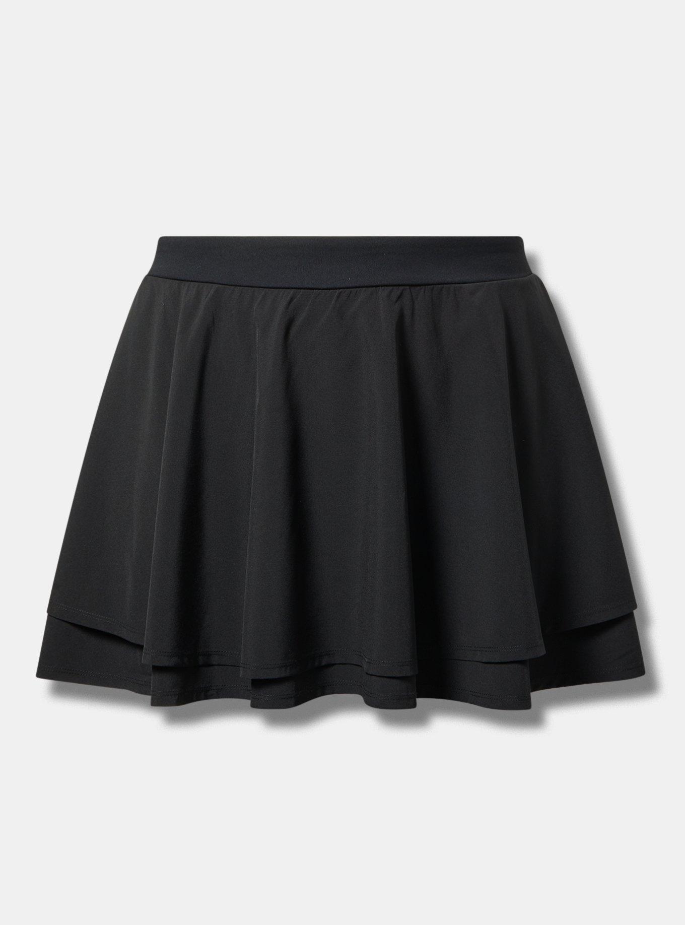 Stretch Woven Skirt With Bike Short Product Image