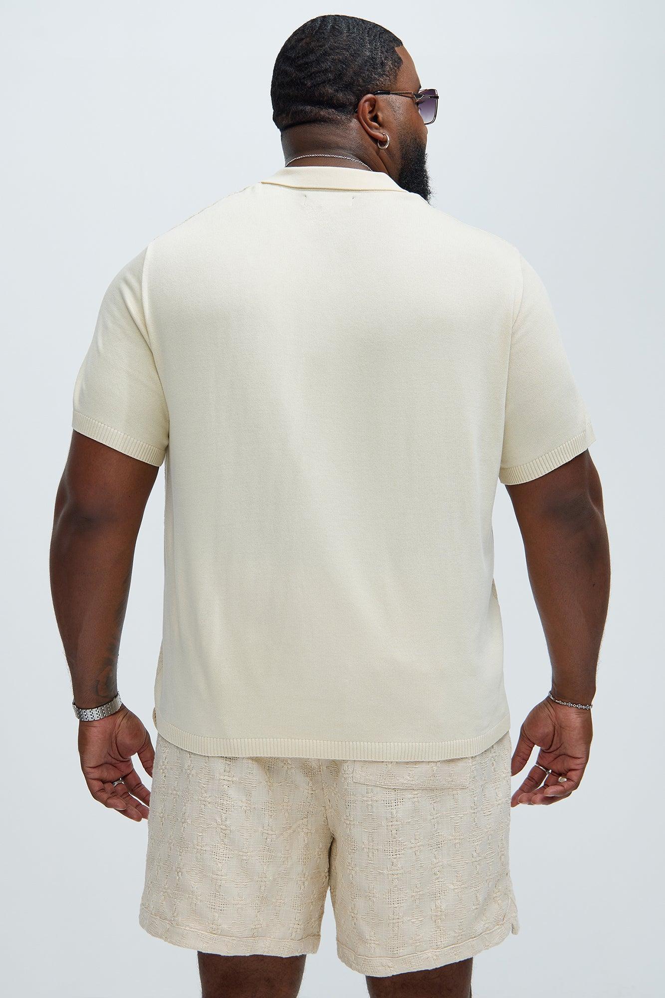 Cut Ties Polo - Cream Product Image