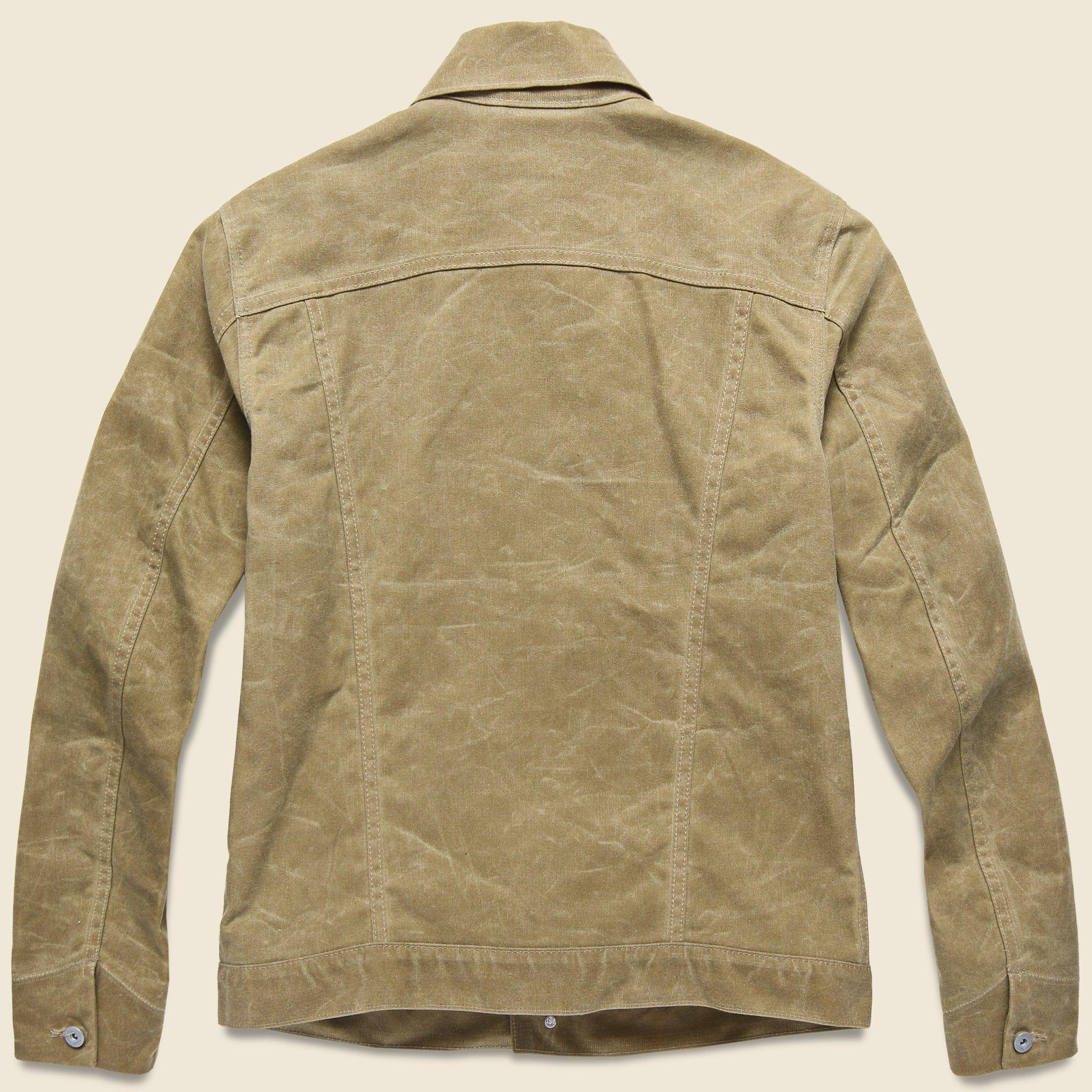 Supply Jacket - Blanket Lined Waxed Tan Ridgeline Product Image
