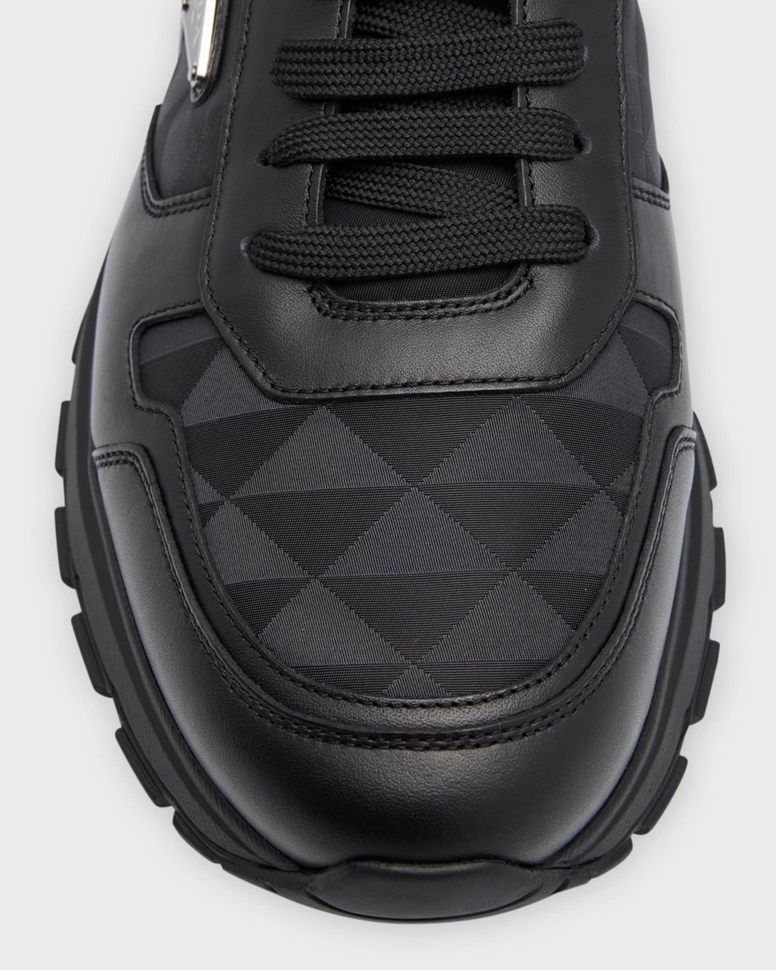 Men's Prax Triangle Logo Runner Sneakers  Product Image
