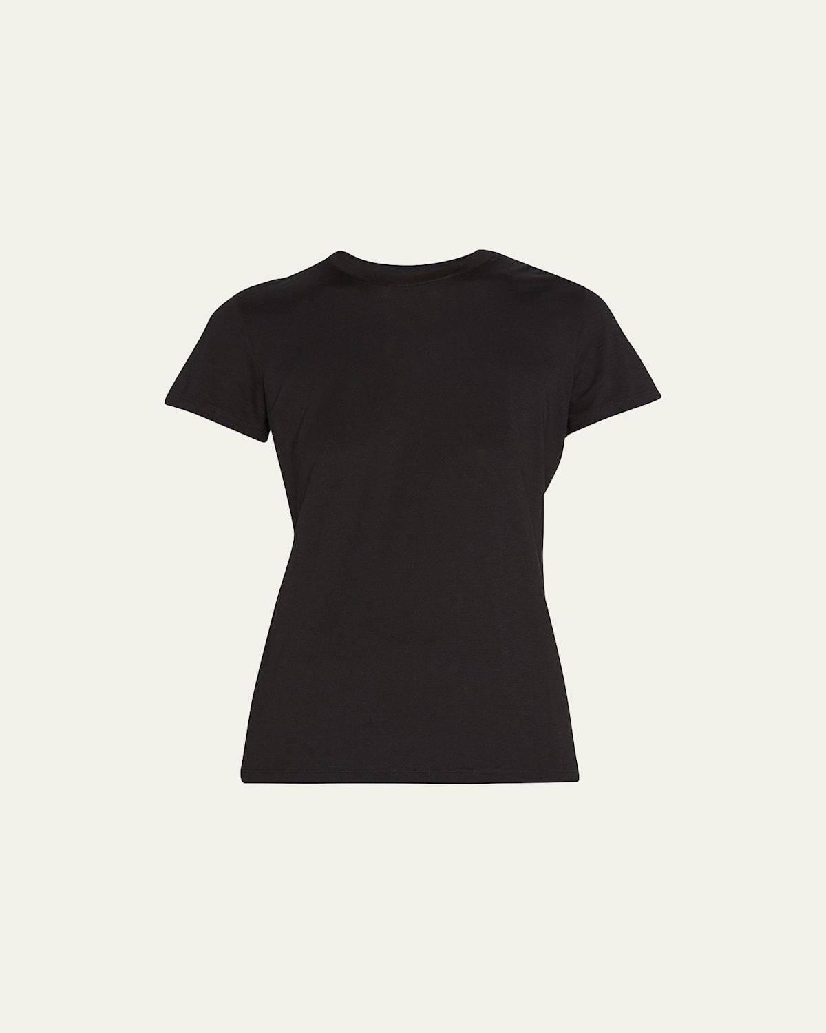 Womens Cotton Crewneck T-Shirt Product Image