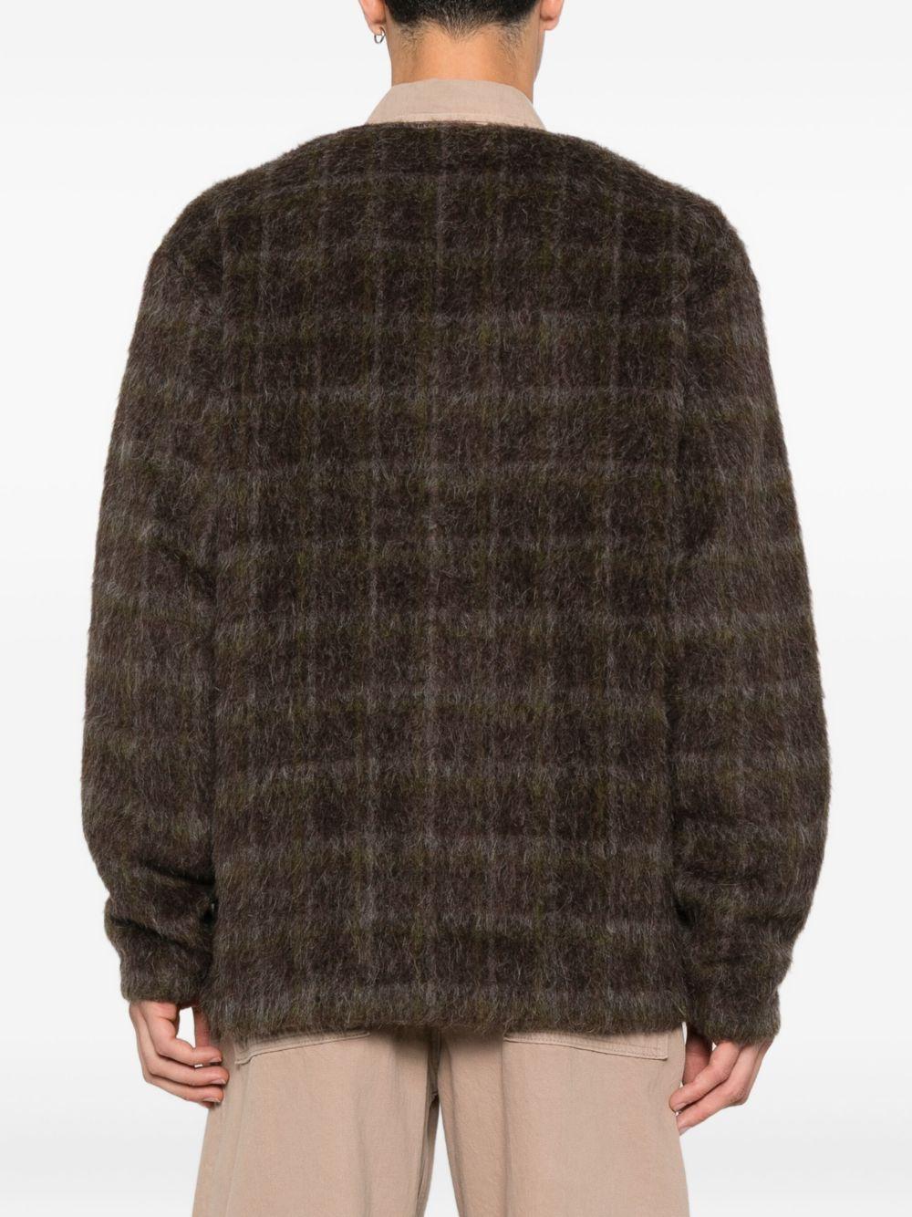 checked cardigan Product Image