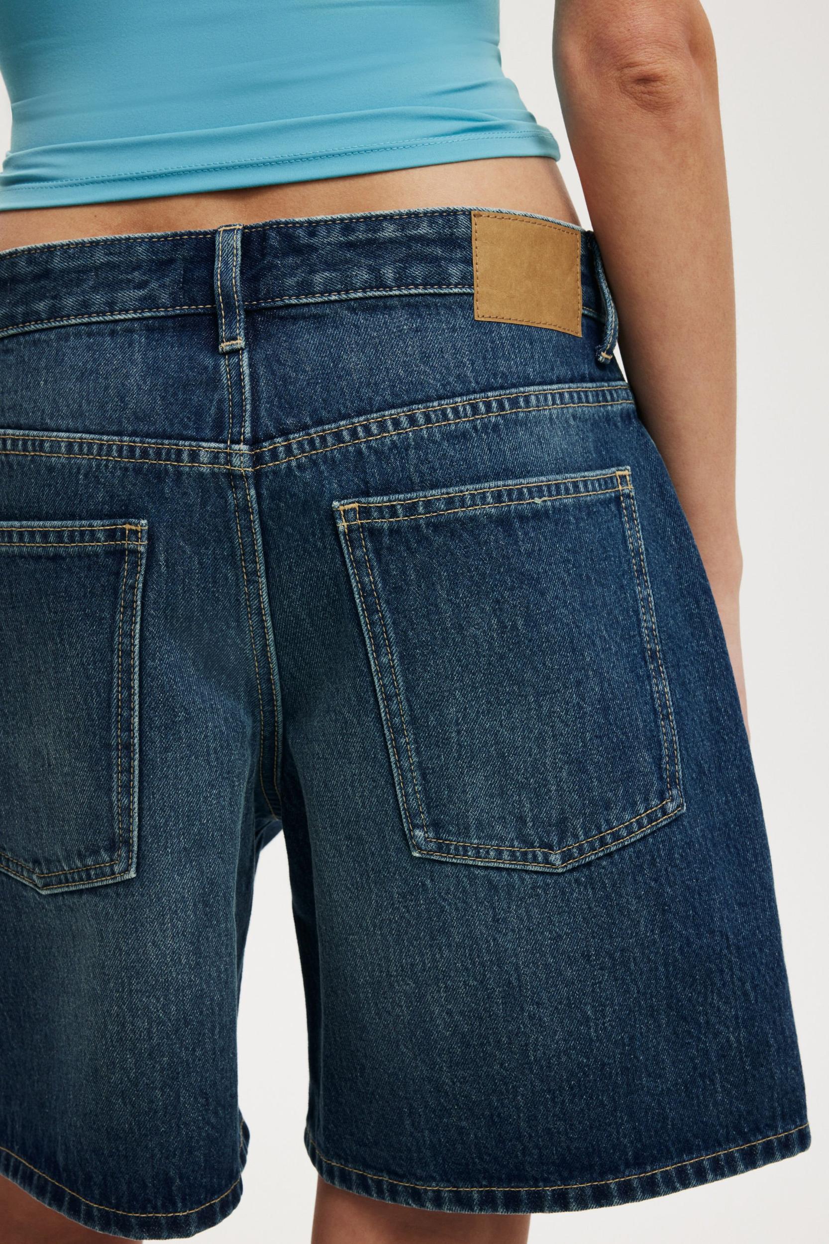 Relaxed Denim Short Product Image