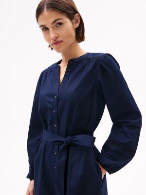 Lace Logo Trim Shirtdress Product Image