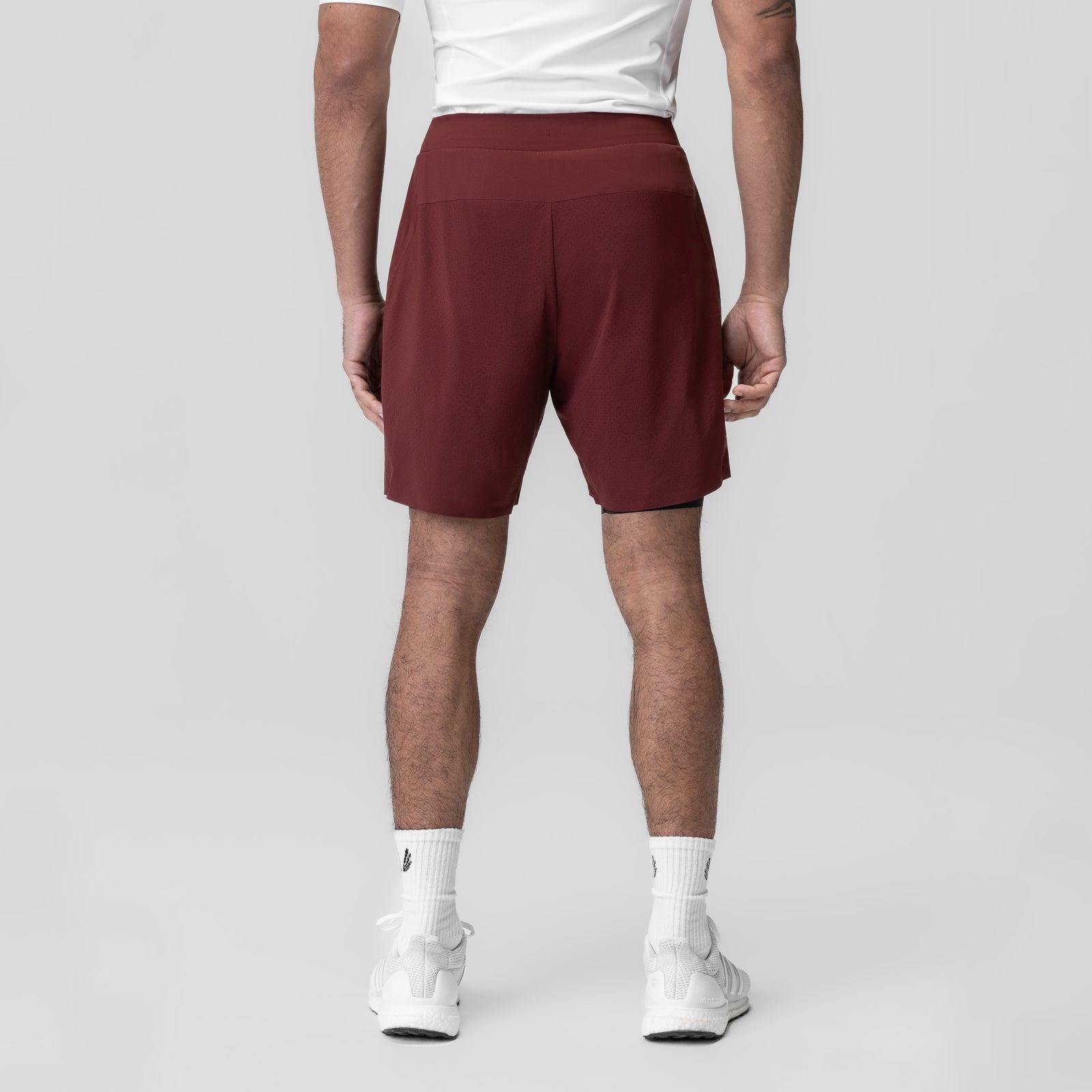 1028. Aerotex™ Bonded 7" Liner Short - Crimson Male Product Image