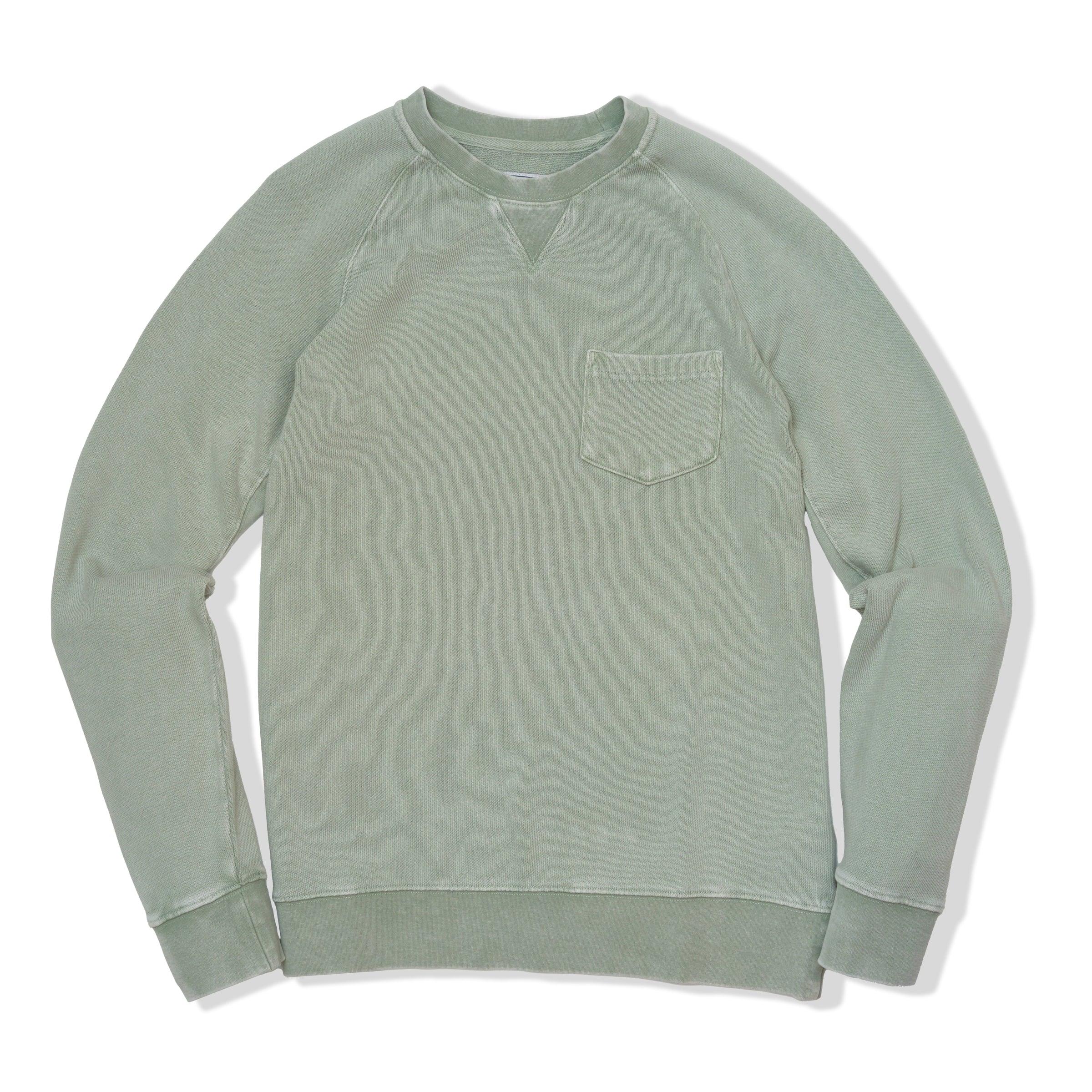 Sunfaded Terry Crew - Blue Surf Product Image