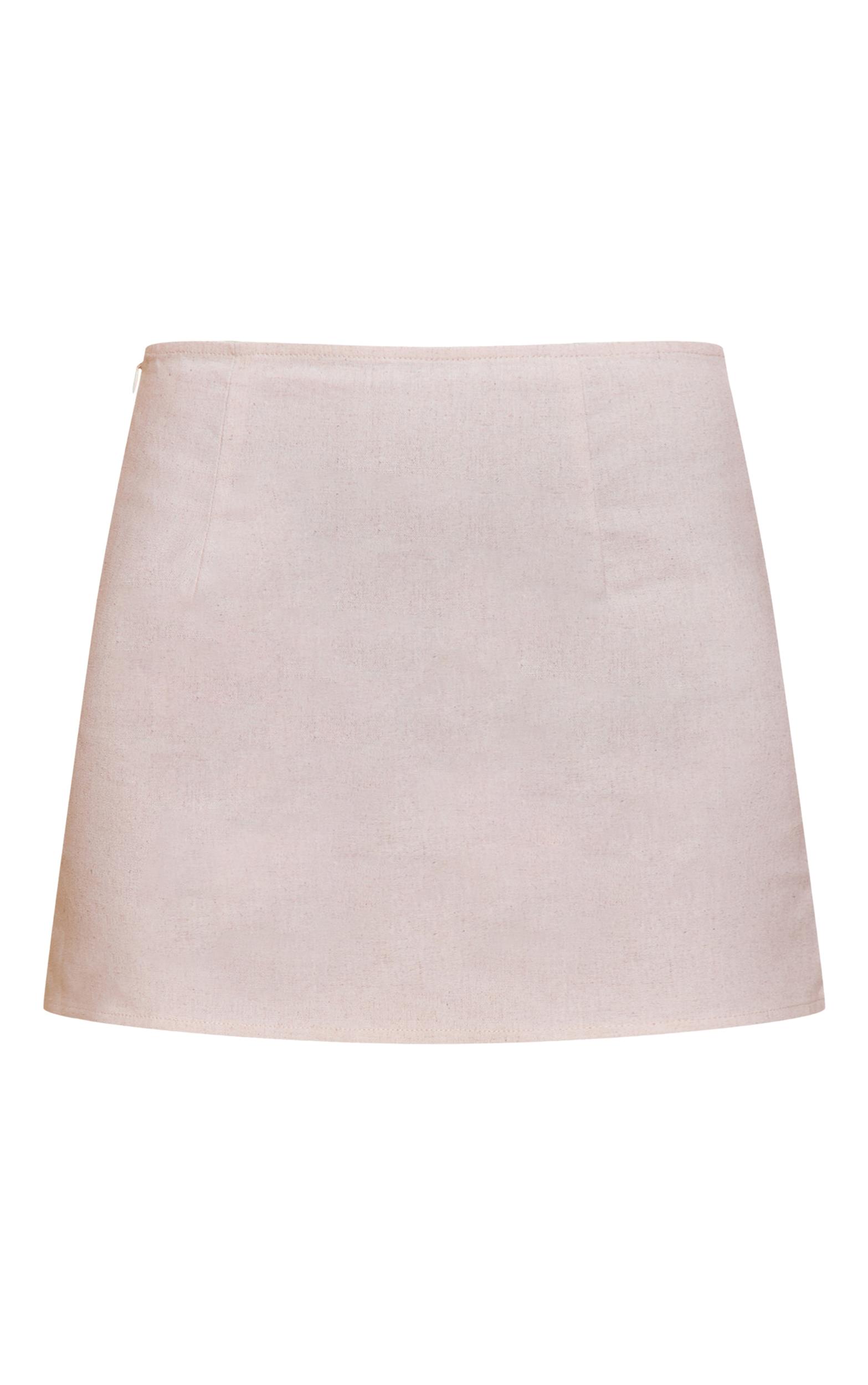 Natural Mini Skirt Product Image