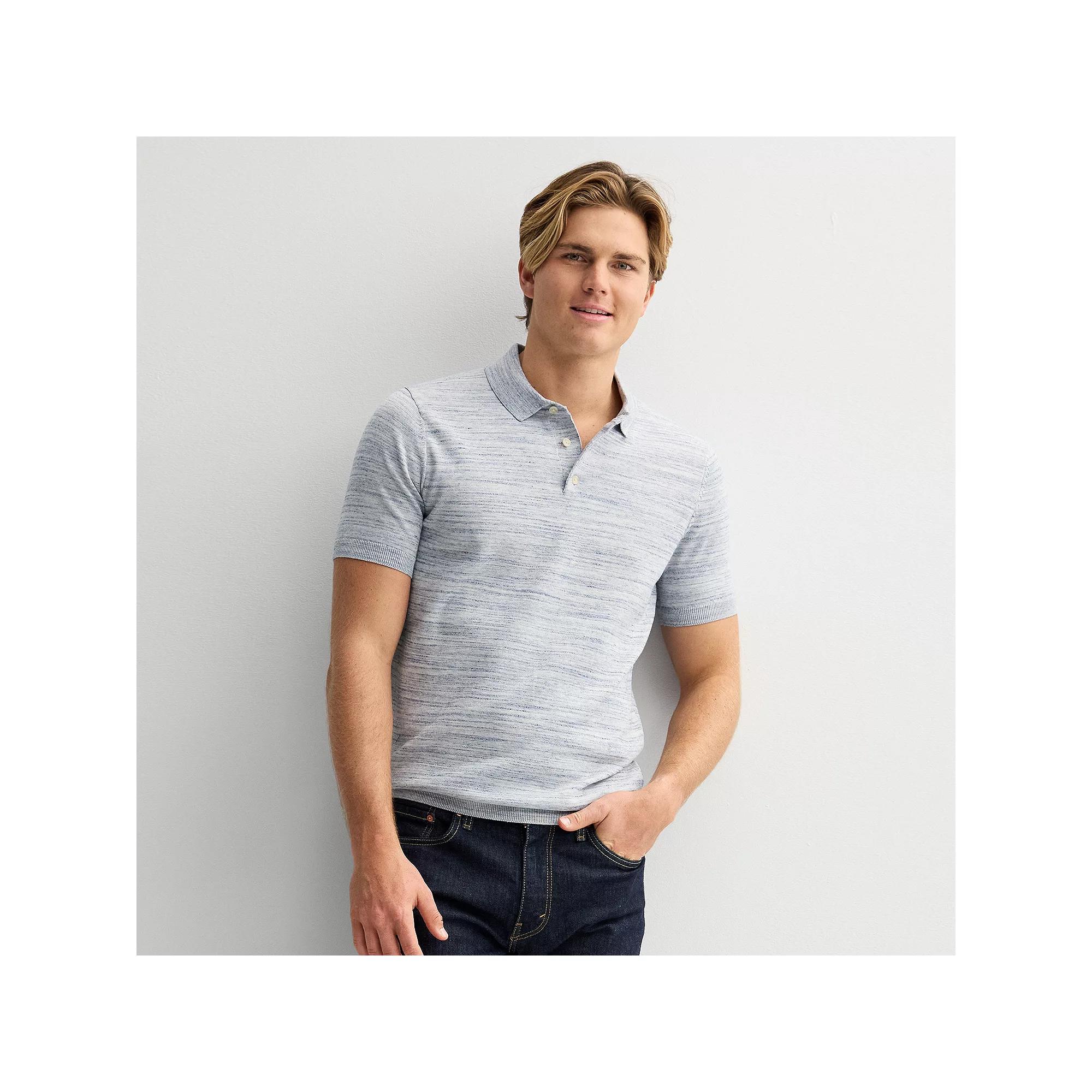 Men's Sonoma Goods For Life® Short Sleeve Sweater Polo,  Product Image