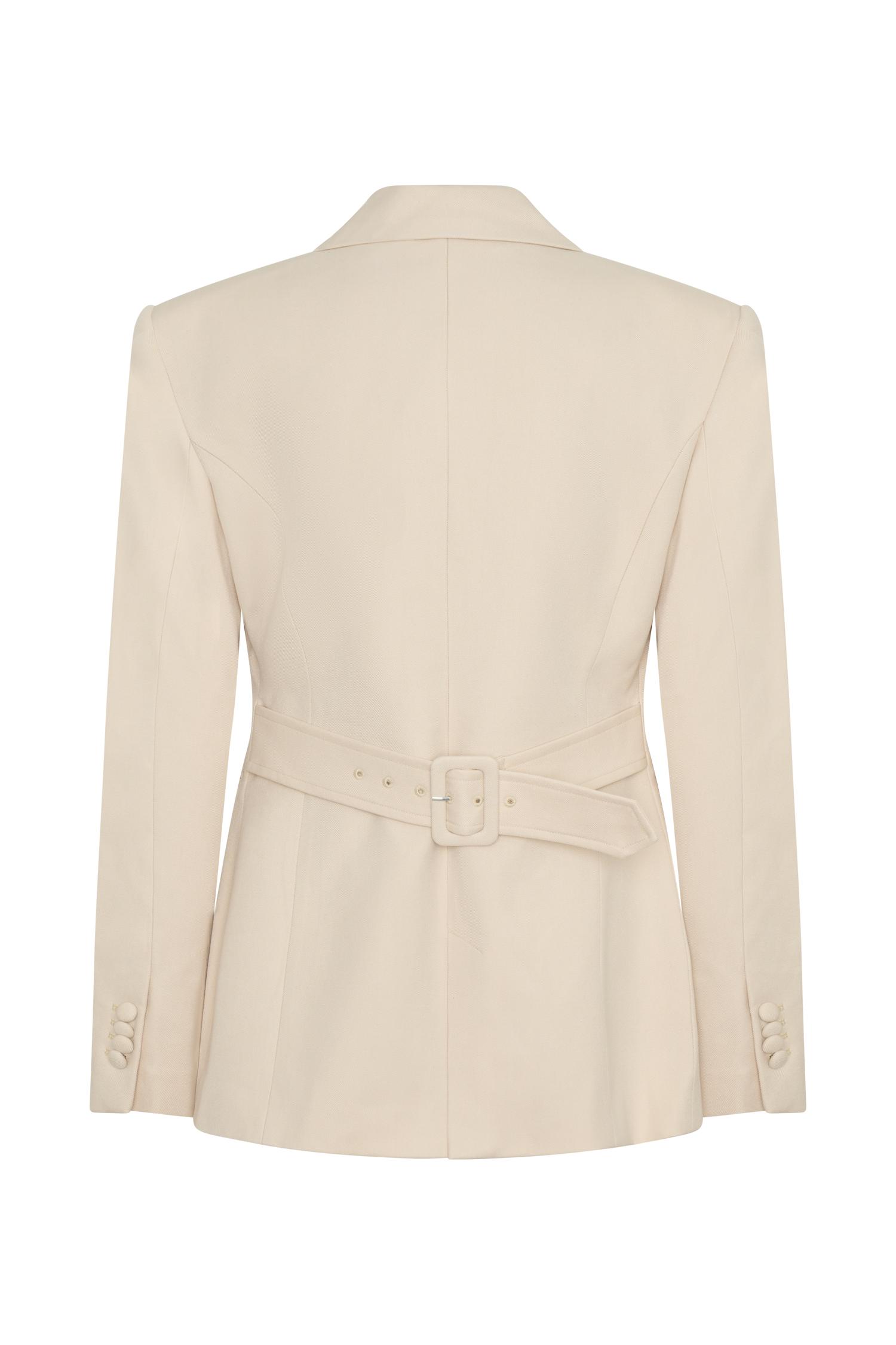 Bellamy Cinched Blazer - Buttermilk Product Image