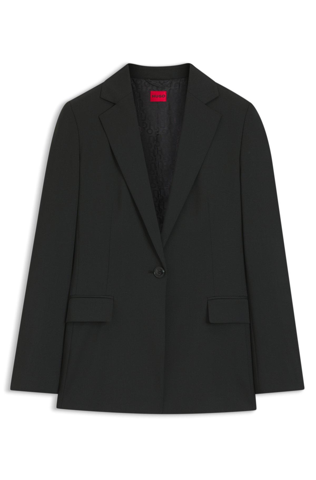 Regular-fit jacket with notch lapels Product Image