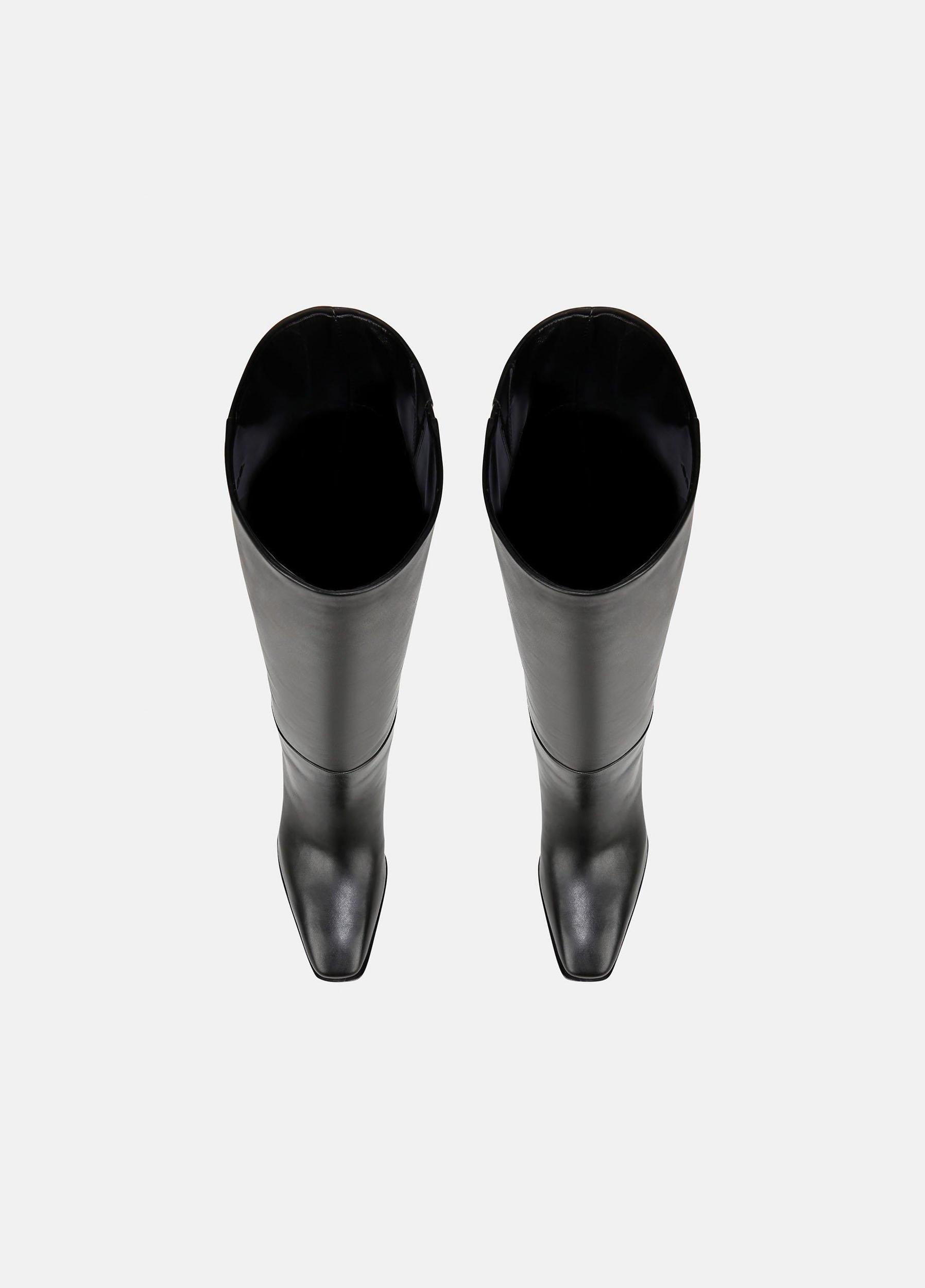 Gerrie Leather Knee Boot Product Image