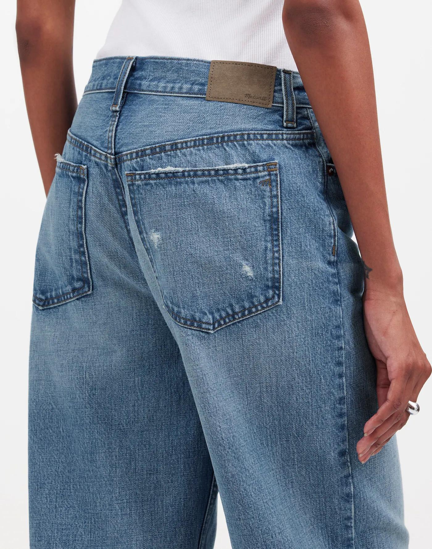 Petite Low-Slung Baggy Jeans Product Image