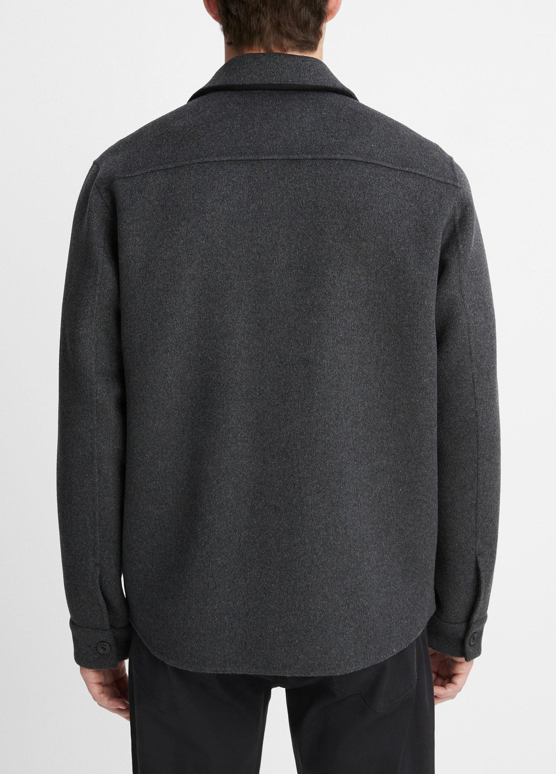 Splittable Wool-Blend Shirt Jacket Product Image